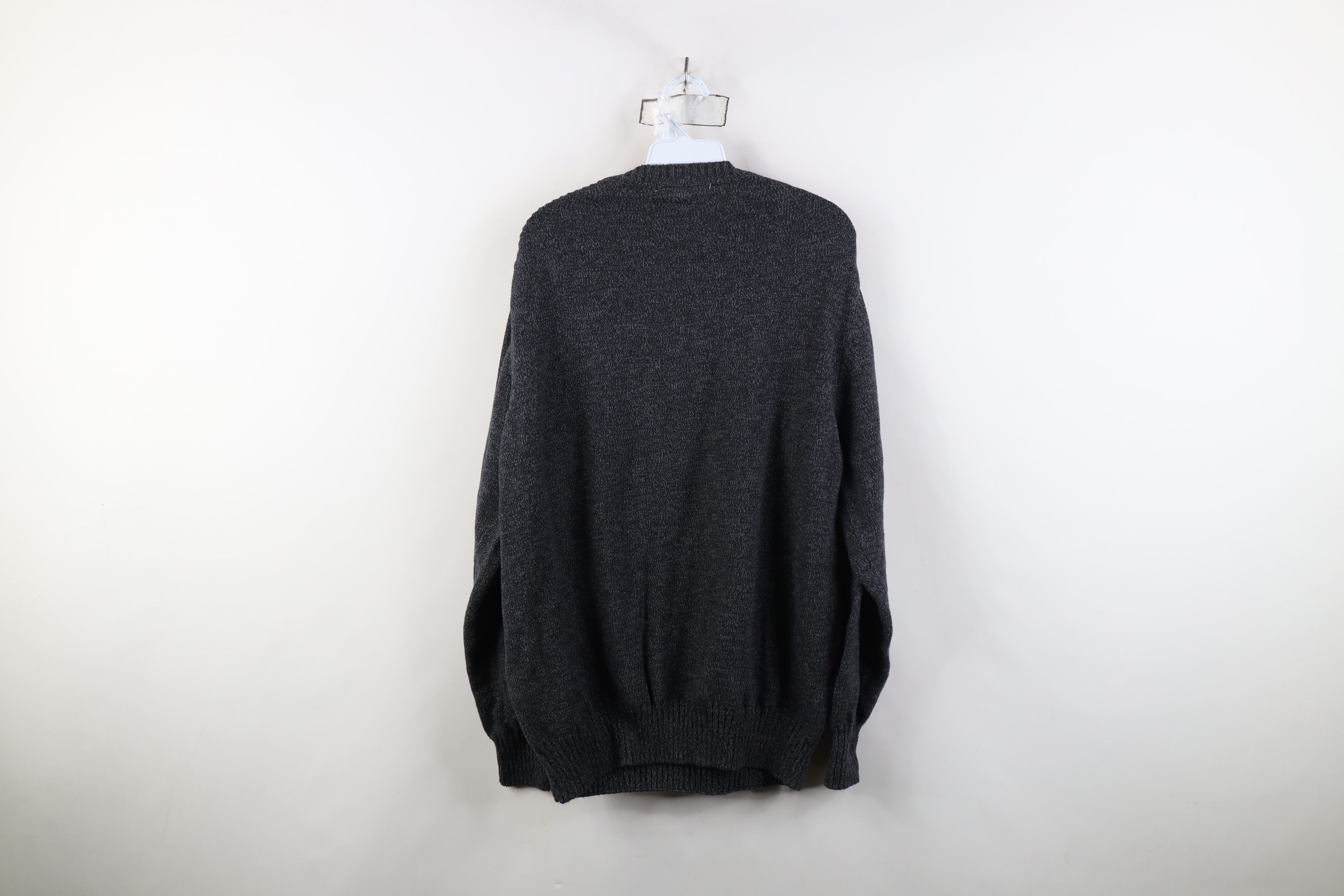 Vintage Vintage 90s Streetwear Tone Cable Knit Crewneck Sweater Size US XL / EU 56 / 4 - 10 Thumbnail