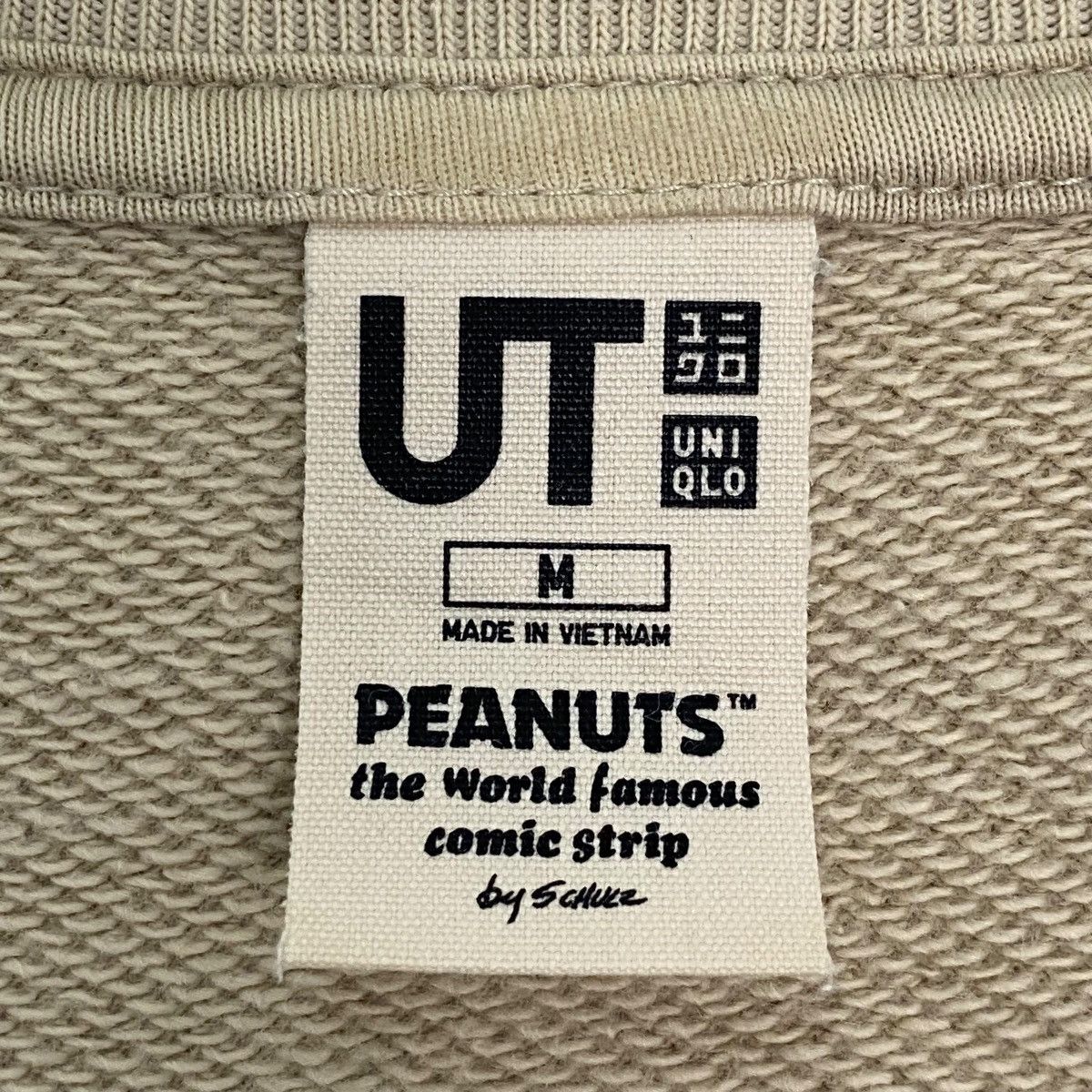 Vintage Vintage Peanuts Printed Crewneck Sweatshirt Brown Size L Size US M / EU 48-50 / 2 - 7 Thumbnail