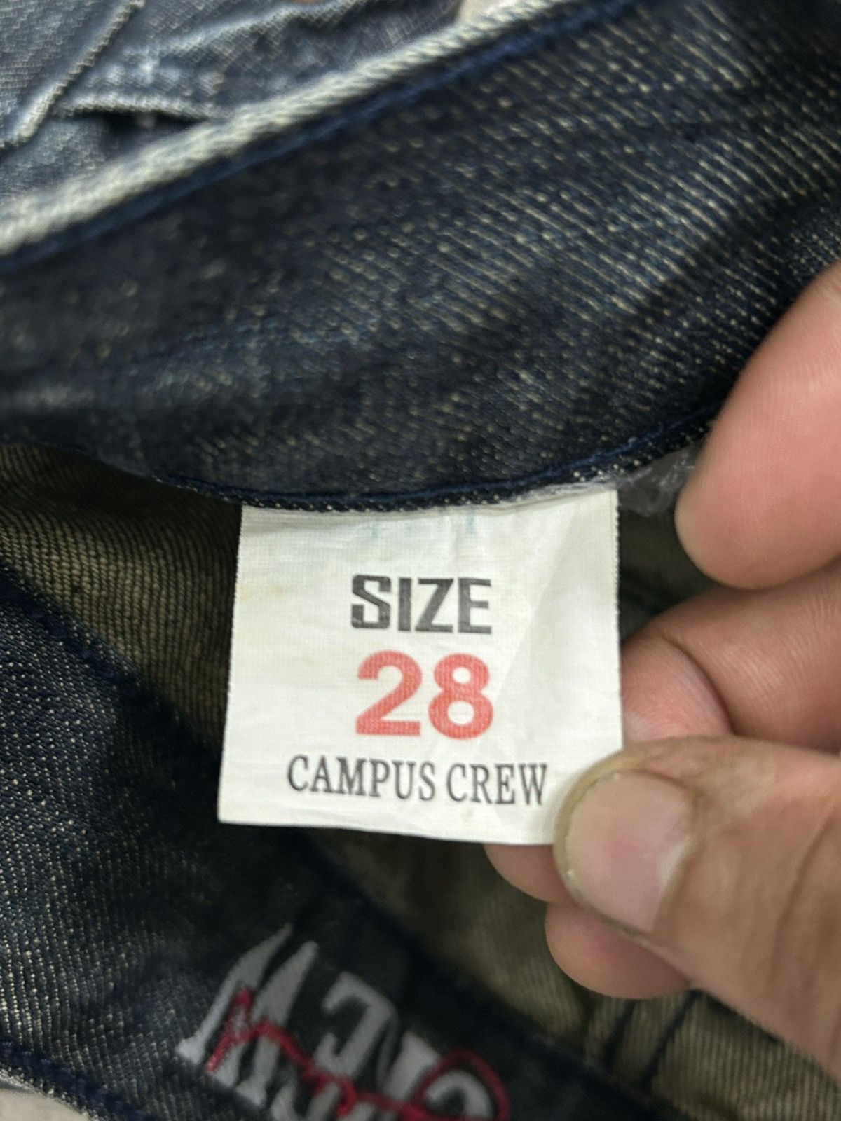 Le Grande Bleu (L.G.B.) Campus Crew Baggy Jeans Embellished Size US 29 - 17 Thumbnail