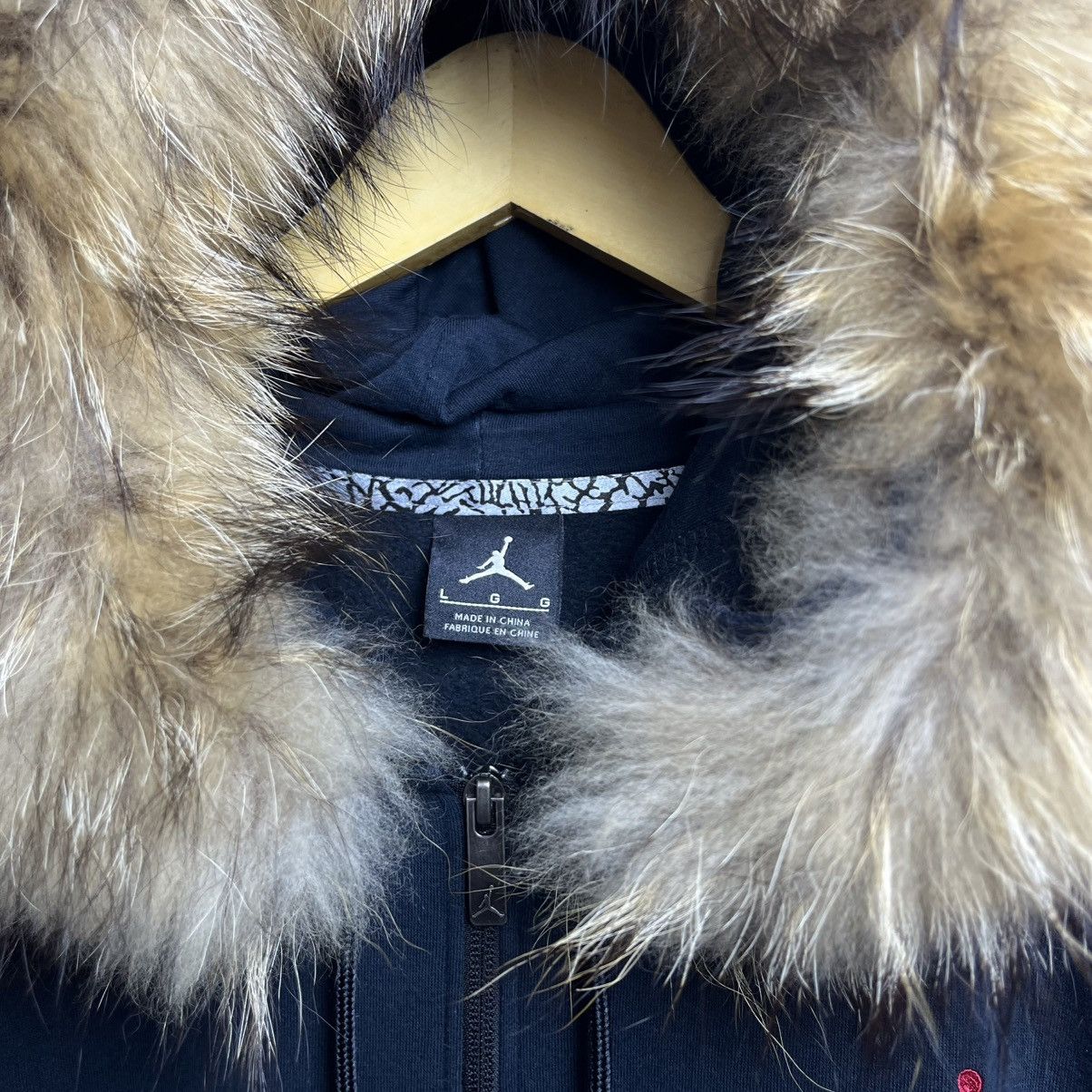 Japanese Brand Michael Jordan Faux Fur Hoodie Ifsixwasnine LGB Style Size US L / EU 52-54 / 3 - 6 Thumbnail