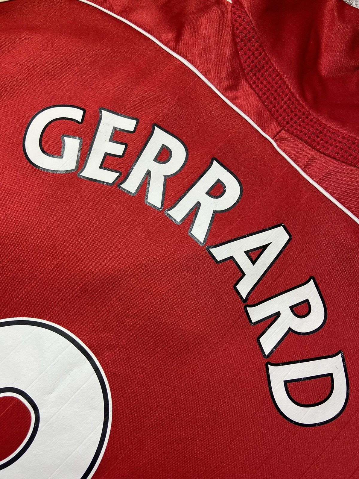 Vintage 💥Liverpool 2007 Gerrard #8 Vintage Player Jersey t-shirt‼️ Size US L / EU 52-54 / 3 - 7 Thumbnail