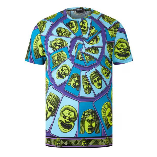 Versace o1g2r1mq0824 T-Shirts in Multicolor Size US M / EU 48-50 / 2 - 1 Thumbnail