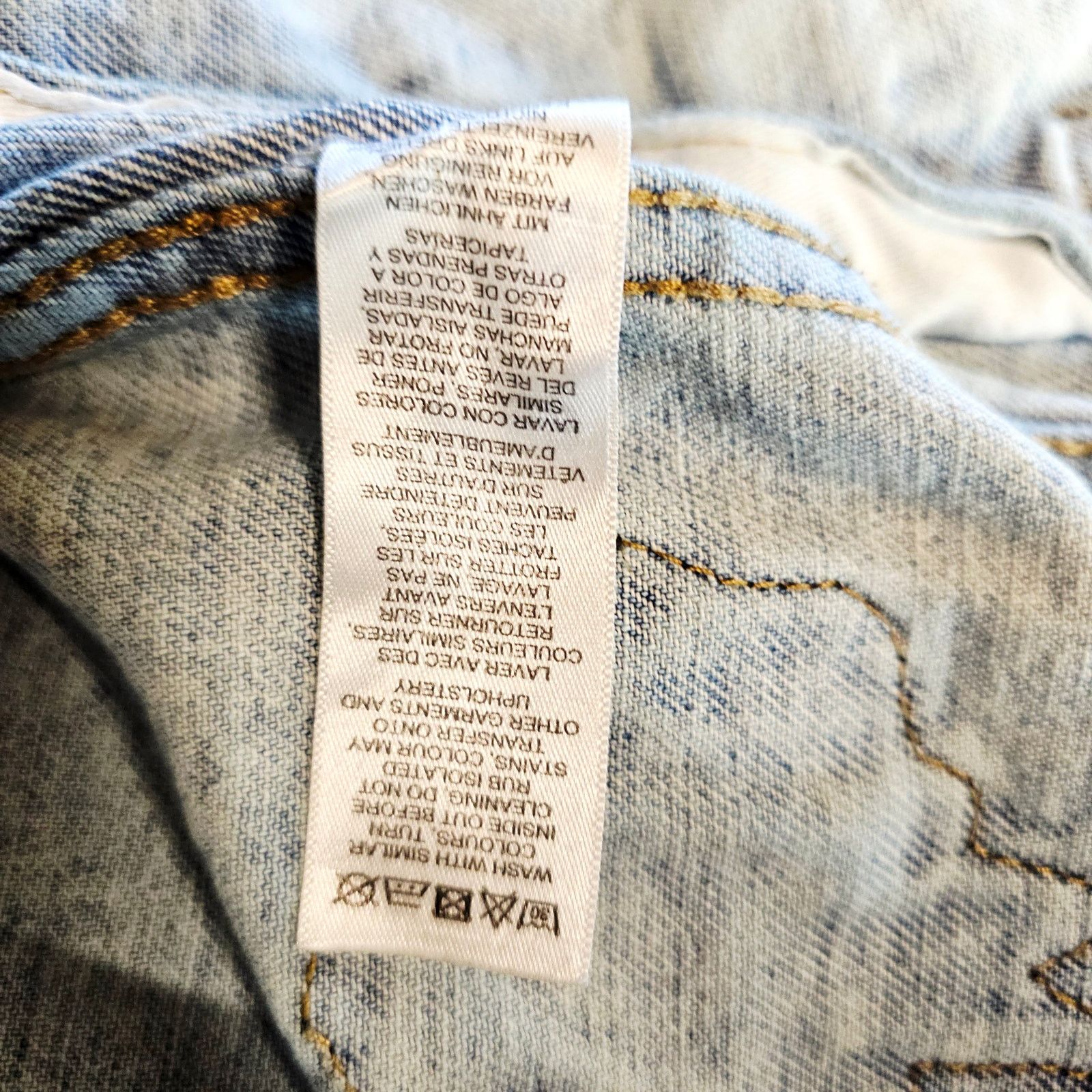 Asos ASOS Retro Denim Jacket Patches Light Blue M 3643 Size US M / EU 48-50 / 2 - 7 Thumbnail