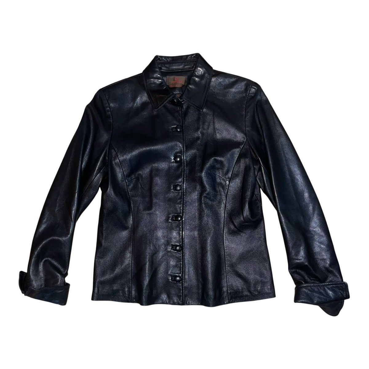 Danier Women’s Danier Black Italian Soft Leather Jacket Size M Size M / US 6-8 / IT 42-44 - 6 Thumbnail