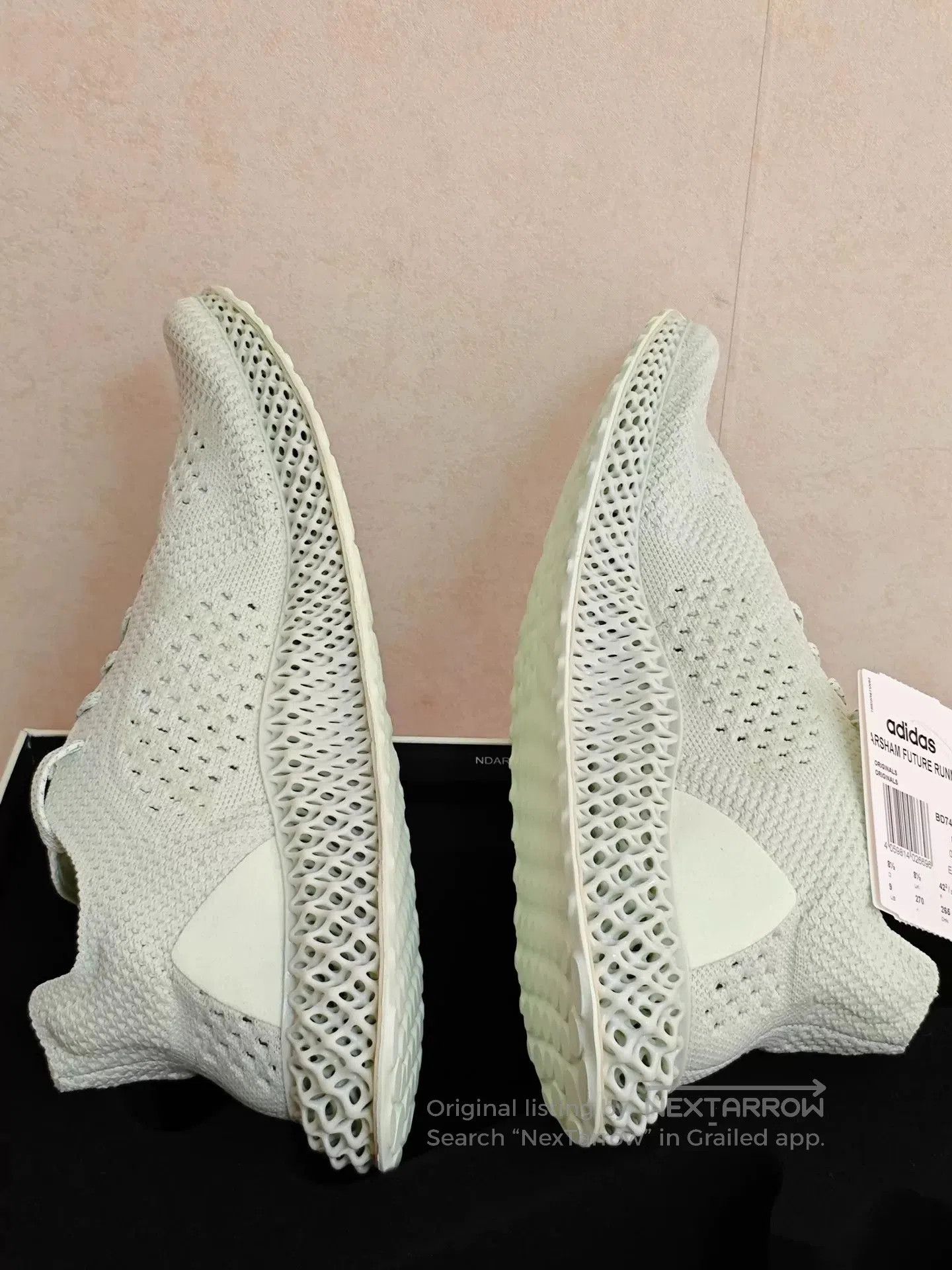 Daniel Arsham Adidas Daniel Arsham 4D Printed Sneakers. Size US 9.5 / EU 42-43 - 8 Thumbnail
