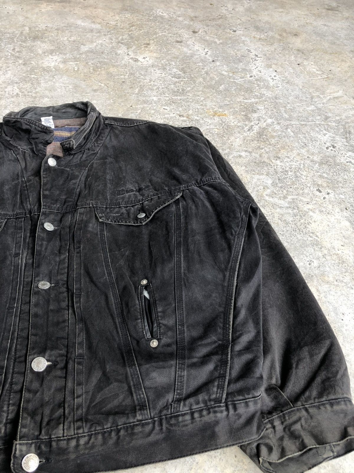 Diesel Diesel Blanket Lined Denim Distressed Jacket Size US XL / EU 56 / 4 - 13 Thumbnail