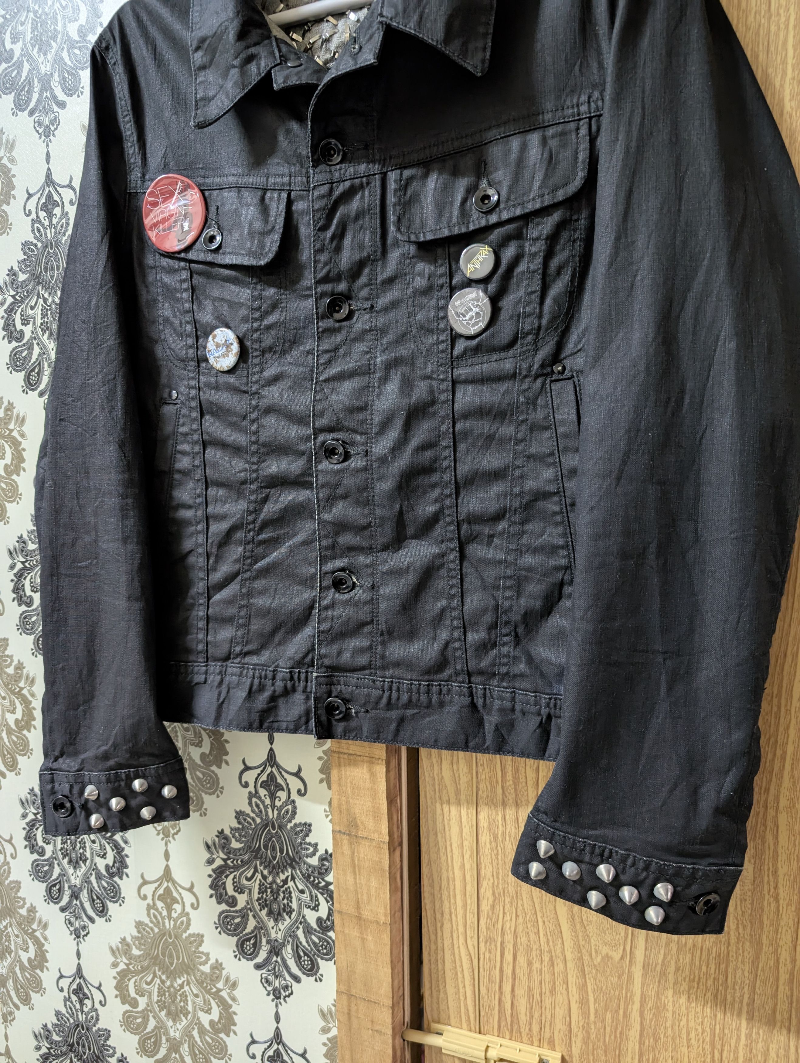 Band Tees Custom Jacket Vintage 7 Seconds Band Hardcore Punk Anarchy Size US M / EU 48-50 / 2 - 4 Thumbnail