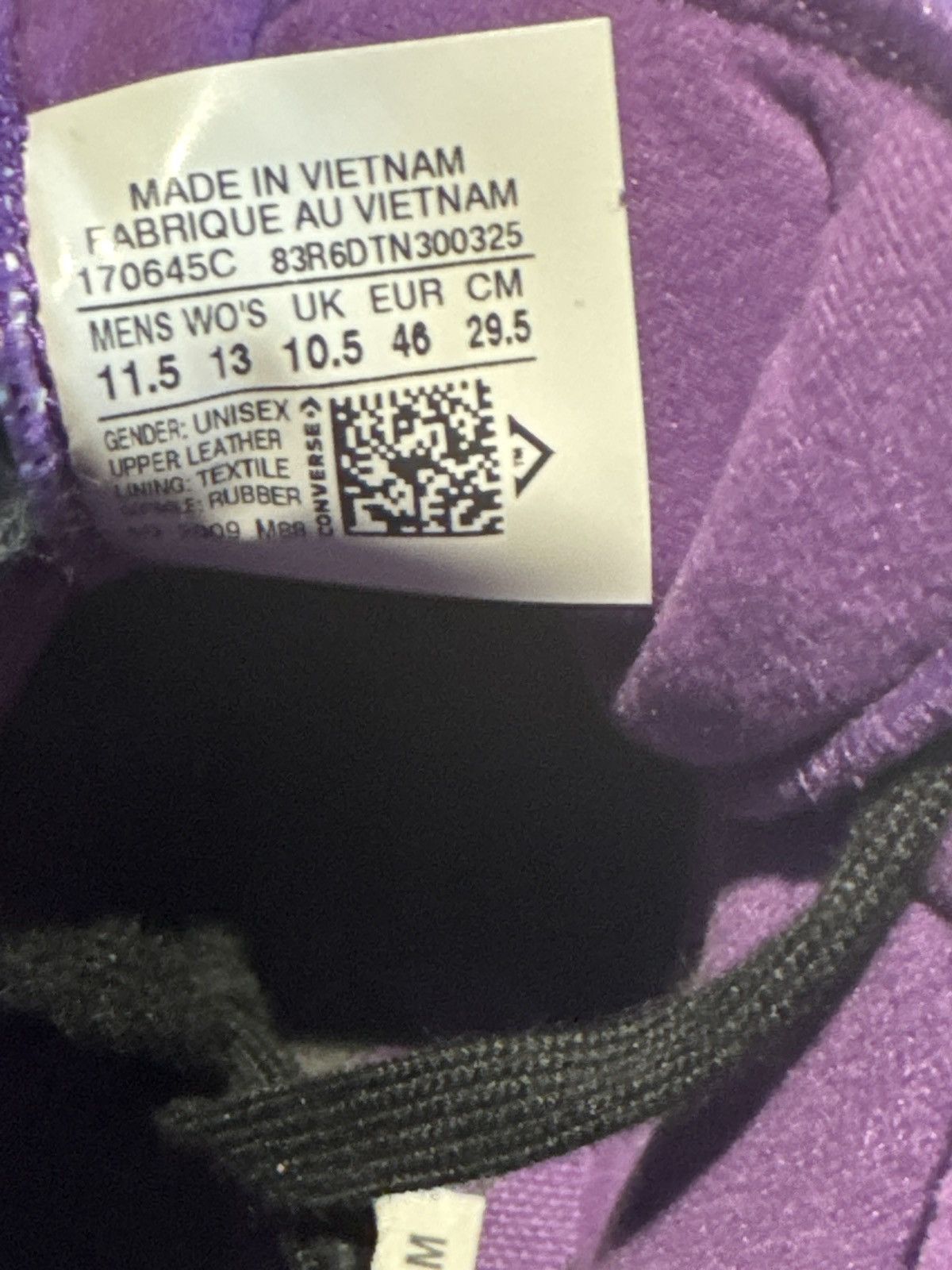 Converse × Joe Freshgoods NOT A Bootleg Size US 11.5 / EU 44-45 - 7 Thumbnail