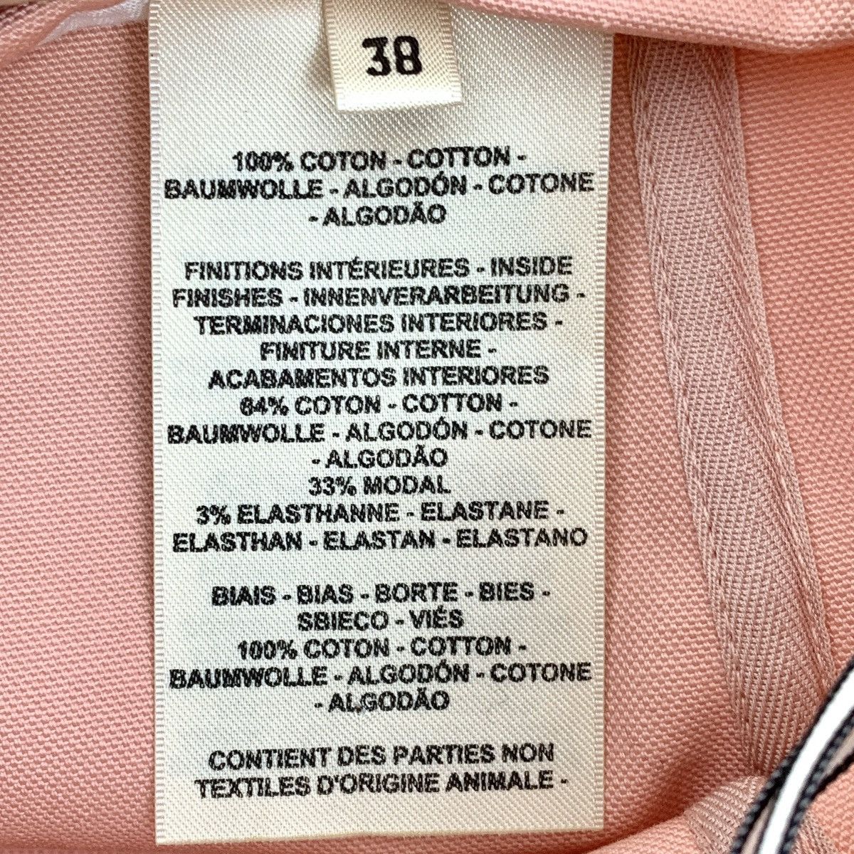 Hermes Hermes, Orange Pink Bell Chain Decor Casual Skirt K26WX Size 26" / US 2 / IT 38 - 8 Thumbnail