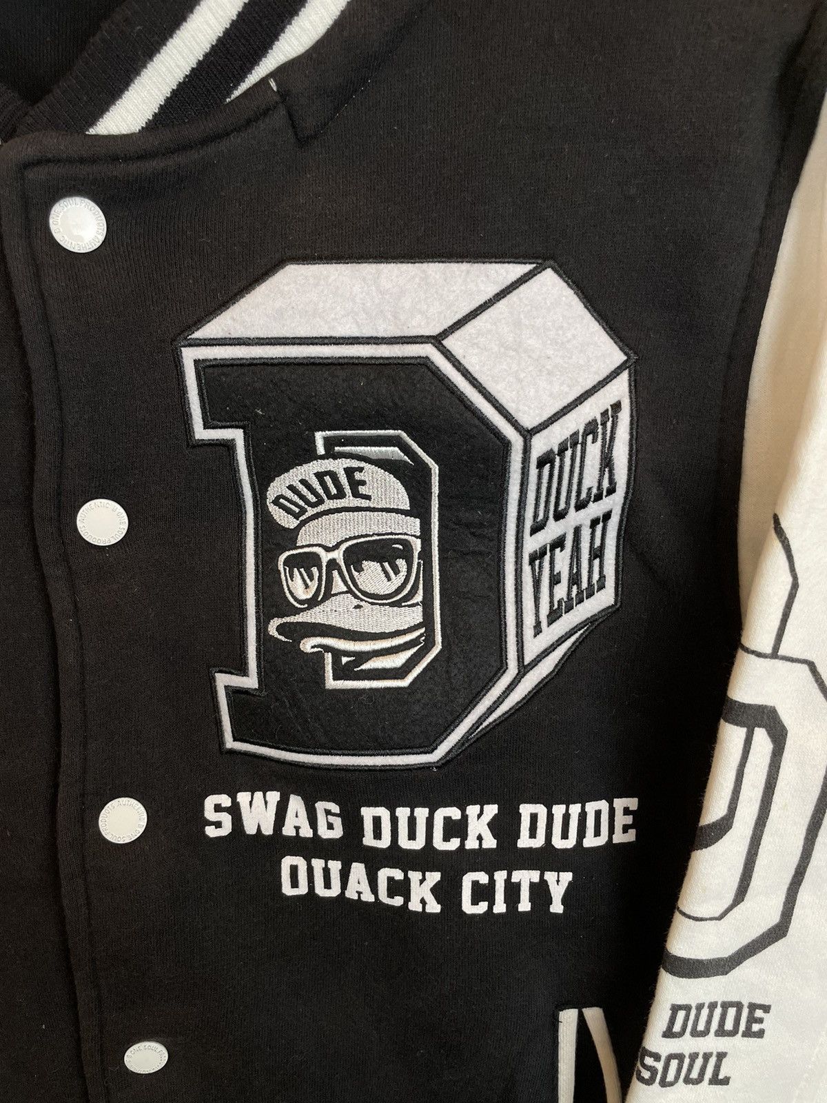 Vintage Rare B One Soul Duck Dude Varsity Jacket Size US M / EU 48-50 / 2 - 8 Thumbnail