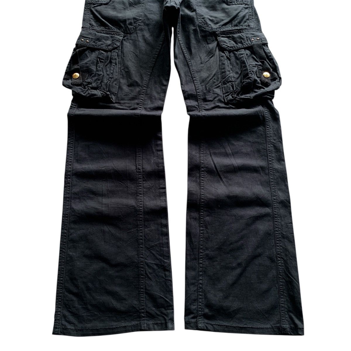 If Six Was Nine Vintage Surplus Bondage Cargo Pants ifsix GOA Style Size US 30 / EU 46 - 2 Thumbnail
