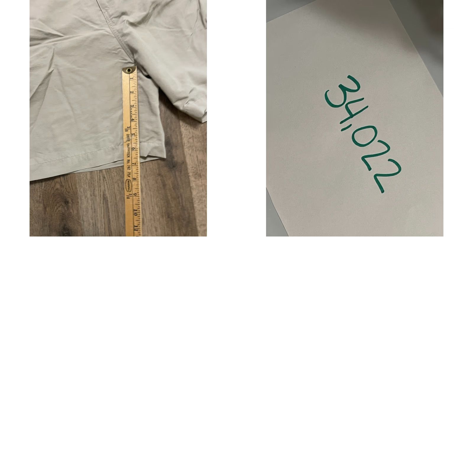 Vintage Reel Legends Performance Clothing Shorts Men Large Khaki Cargo Shorts Beige Modern Casual Cargo 50%? Size US 33 - 8 Thumbnail