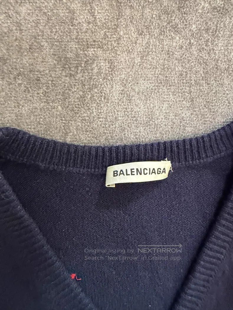 Balenciaga Balenciaga Cashmere Sweater Size US S / EU 44-46 / 1 - 3 Thumbnail
