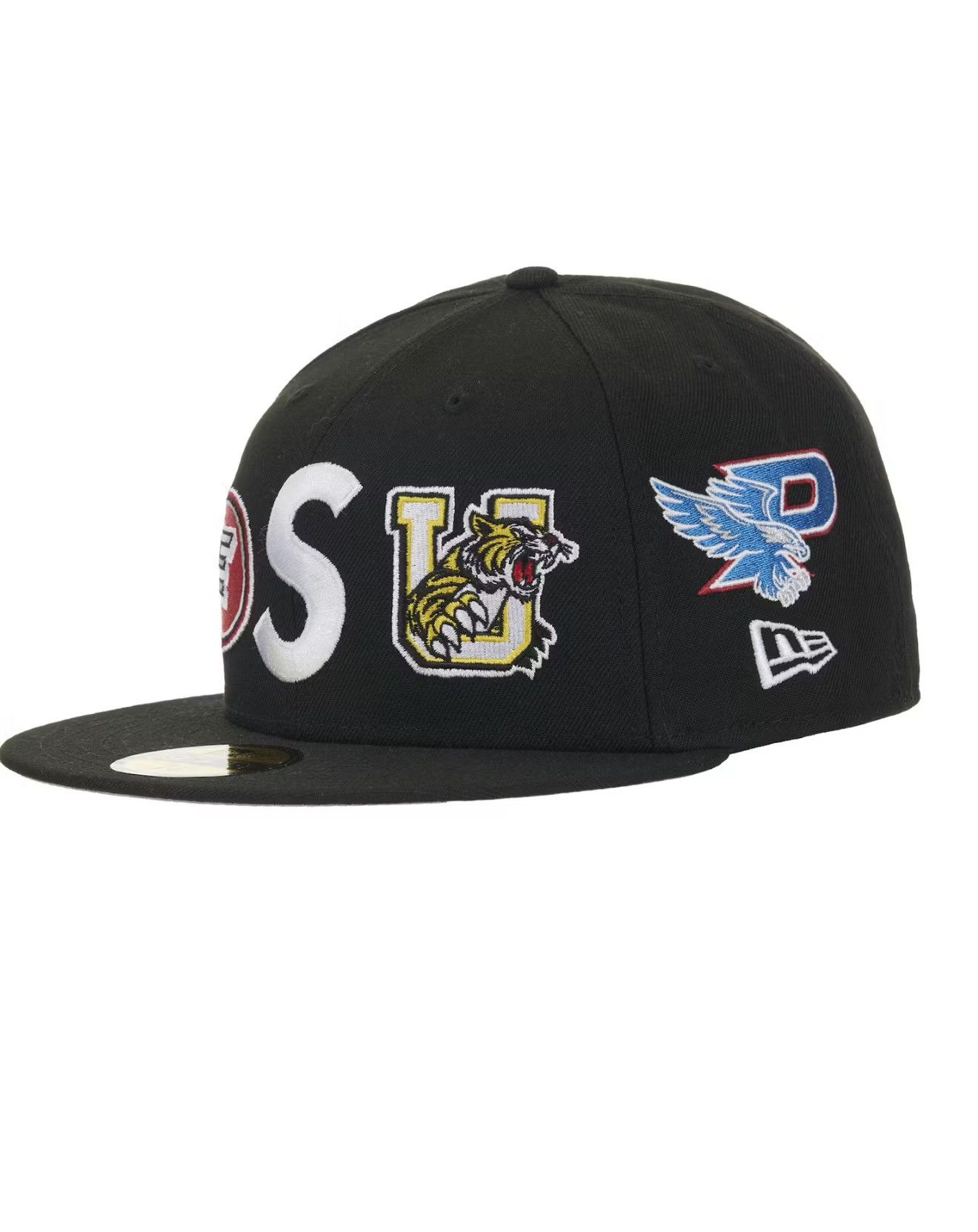 New Era × Supreme Supreme S Logo Fitted Hat New Era Cap Brown FW22