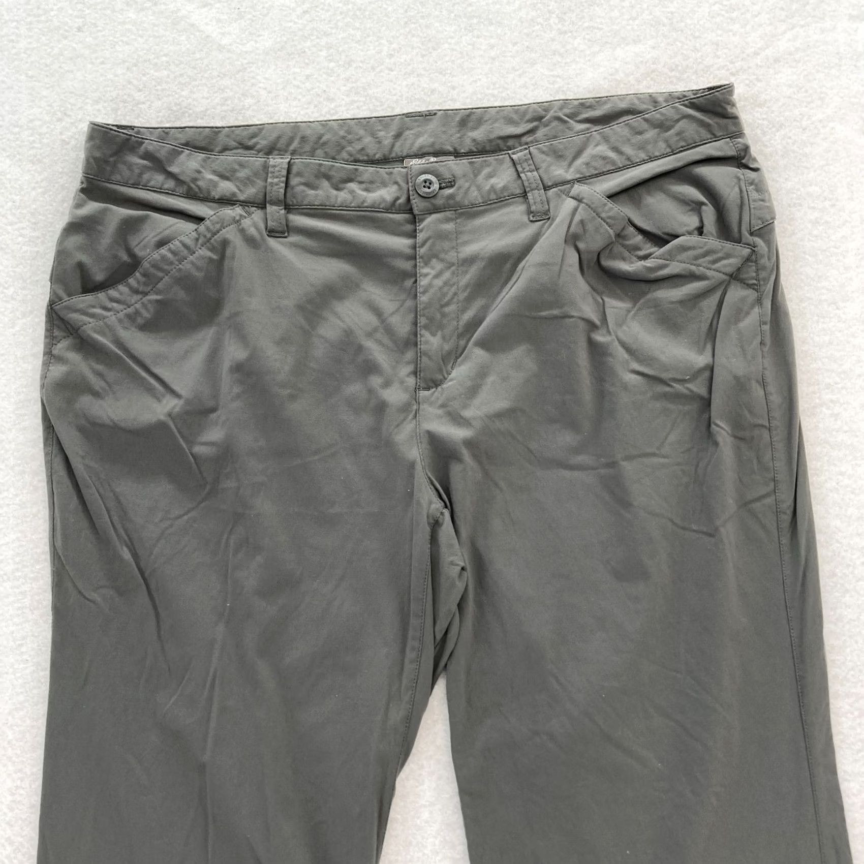 Eddie Bauer Eddie Bauer Travex Pants Women's 16 Gray Stretch Nylon Convertible Cargo Size 38" / US 16 / IT 52 - 2 Thumbnail