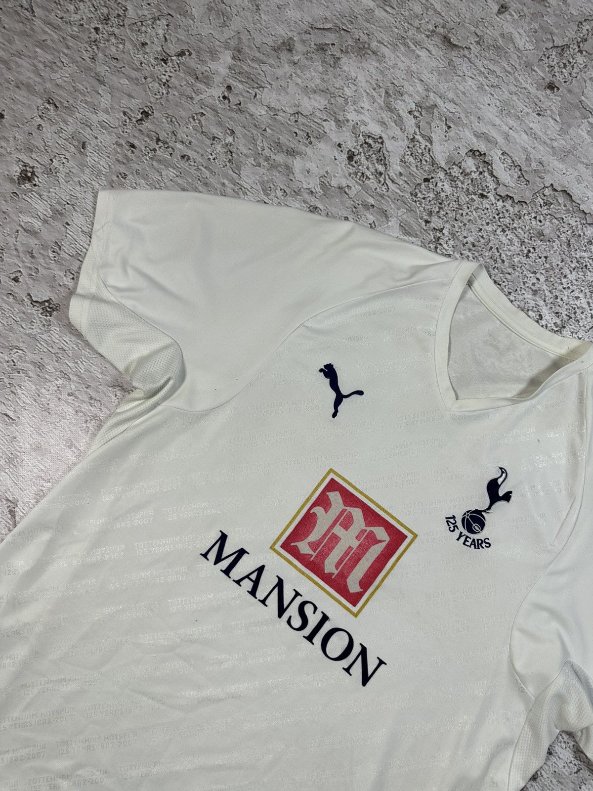 Puma Tottenham Hotspur 2008 / 2009 Home Shirt Puma Spurs Mansion Size US XL / EU 56 / 4 - 2 Thumbnail