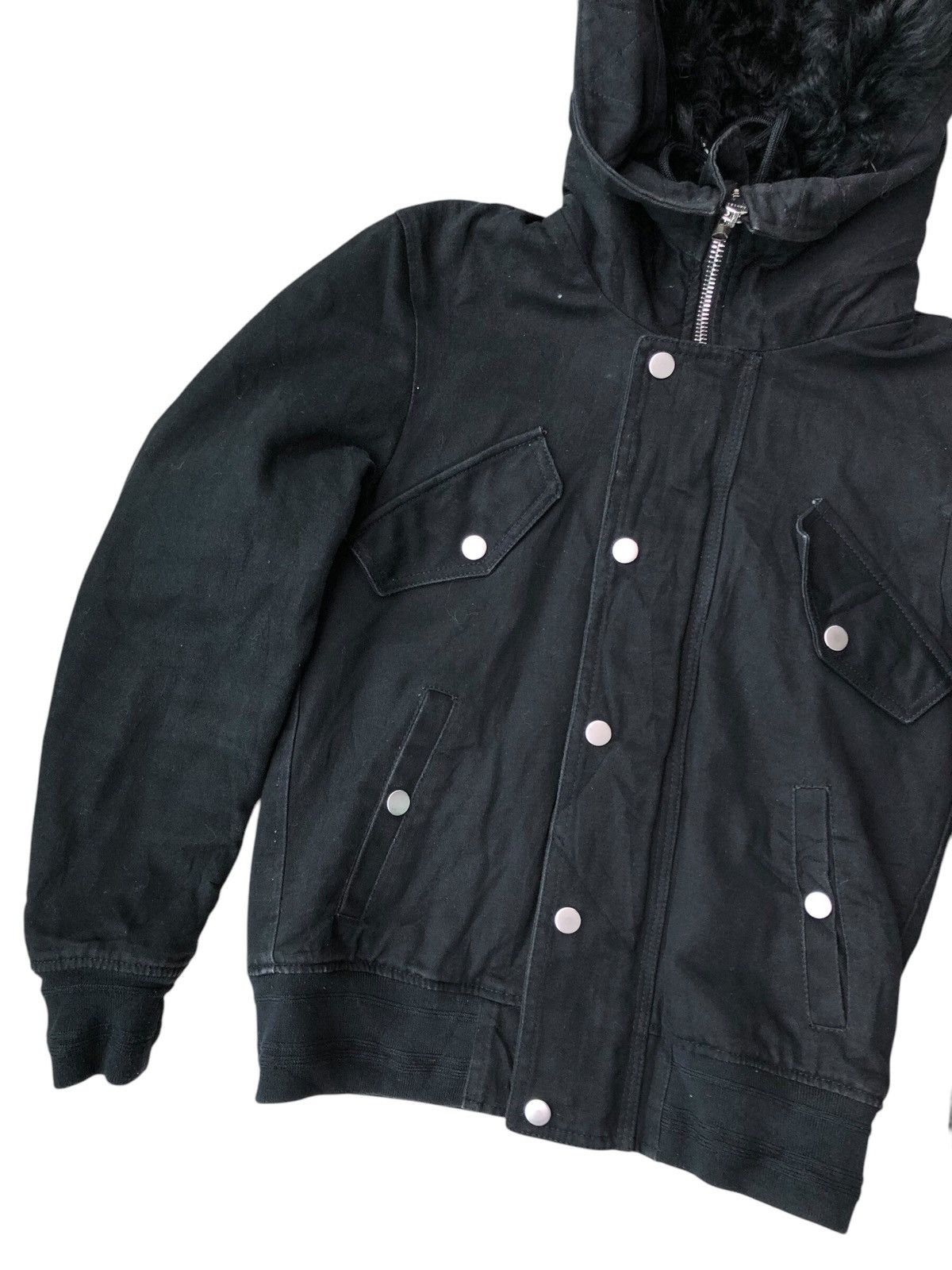 Diesel Black Gold Diesel Black Gold fur hoodie jacket Size US M / EU 48-50 / 2 - 9 Thumbnail