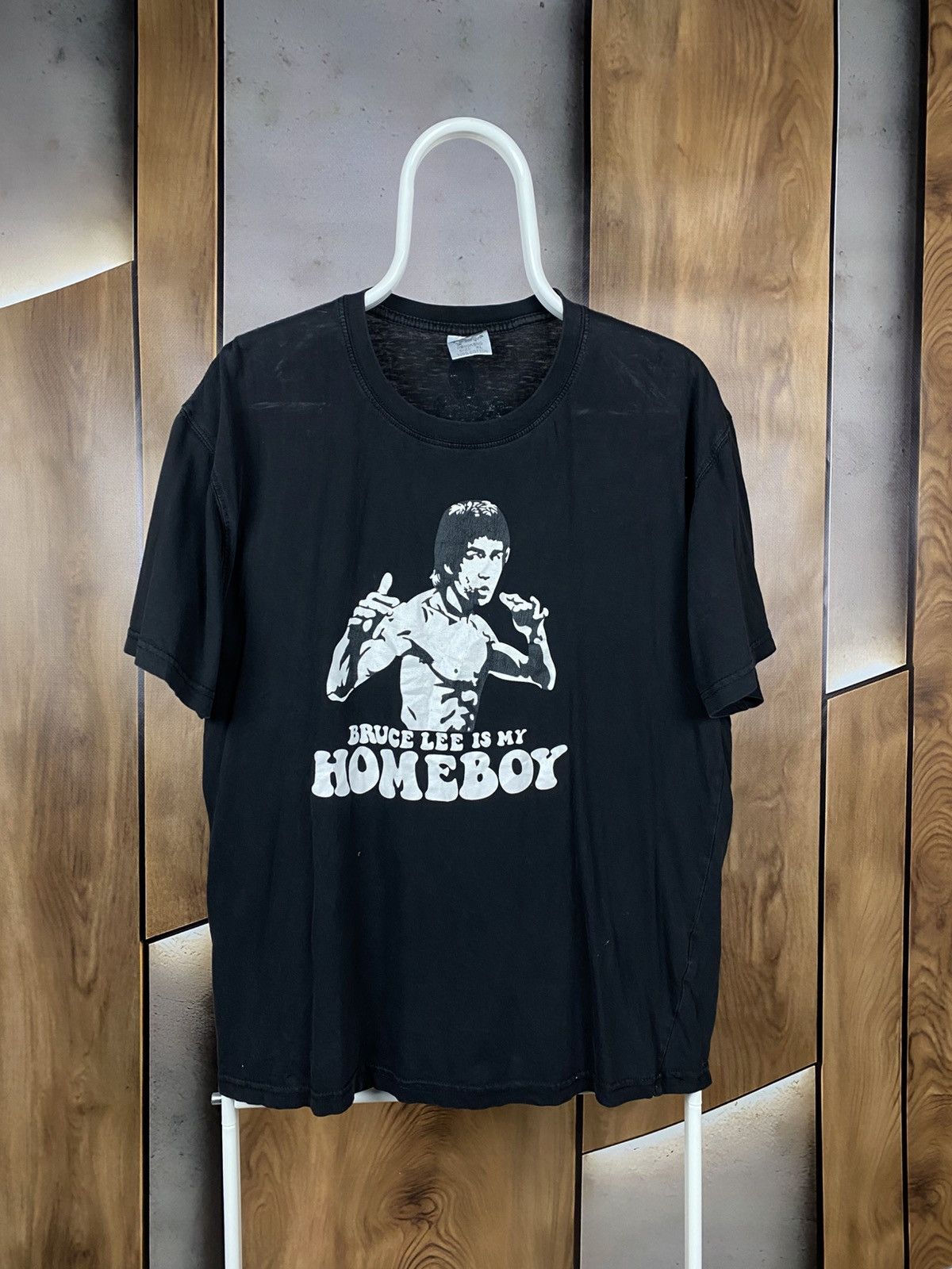 Vintage 🍿Vintage 00s T-Shirt Bruce Lee In My Homeboy VTG Tee🍿 Size US M / EU 48-50 / 2 - 1 Thumbnail