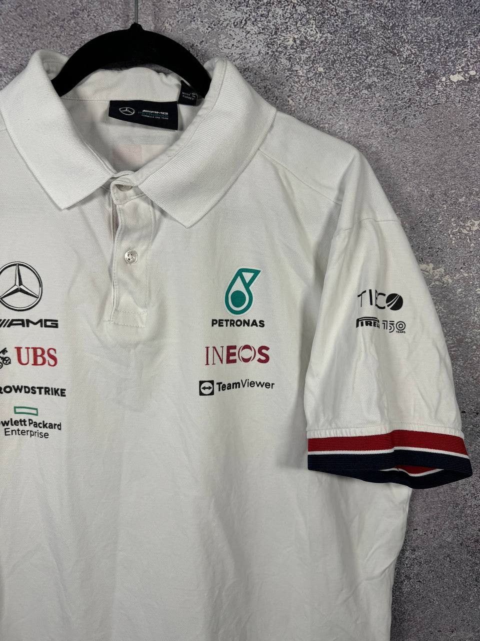 Formula 1 × Mercedes-Benz × Vintage PETRONAS Mercedes-Benz AMG Formula1 Team 2XL size Polos Size US XXL / EU 58 / 5 - 6 Thumbnail