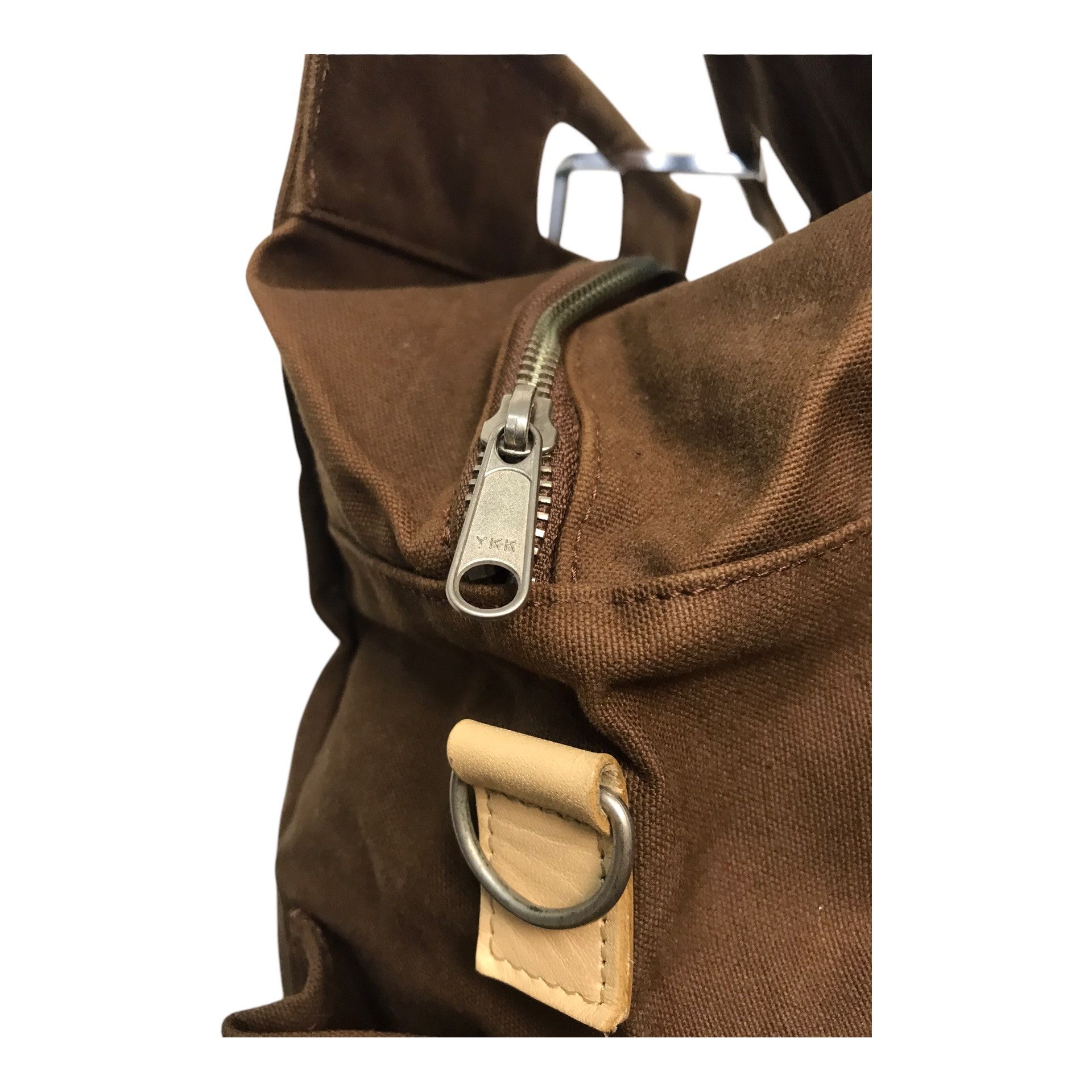 Issey Miyake × Japanese Brand × Tsumori Chisato Issey Miyake Tsumori Chisato Canvas Brown Tote Bag Size ONE SIZE - 3 Thumbnail