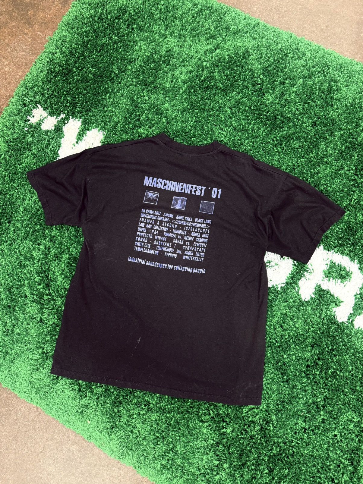 Band Tees × Vintage RARE Industrial MASCHINEFEST 2001 NOISE Festival Tee Size US XL / EU 56 / 4 - 1 Thumbnail