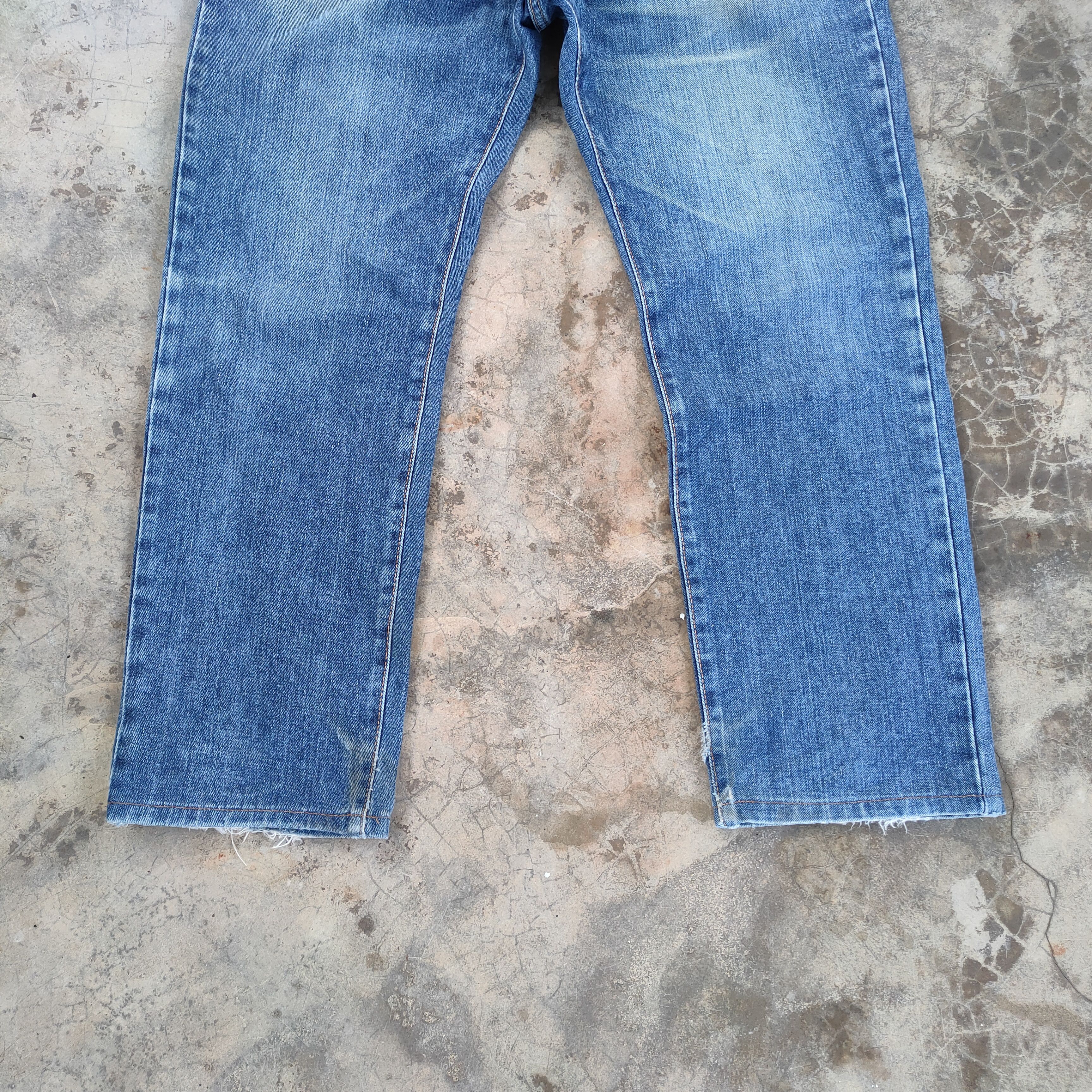 Edwin W36 VINTAGE EDWIN FADED DISTRESSED DENIM JEAN PANTS Size US 36 / EU 52 - 3 Thumbnail