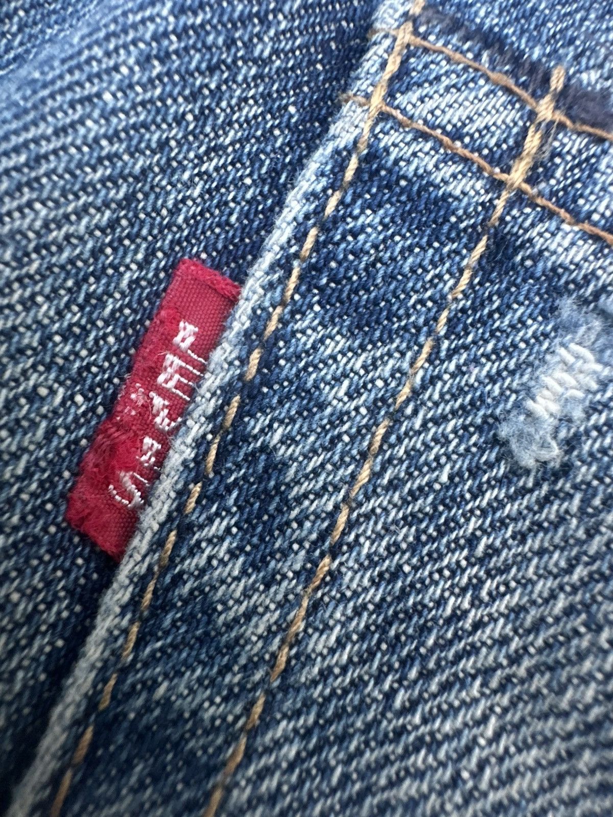 Levi's Vintage Levi's 501 Big E 1971 Distressed Jeans Size US 34 / EU 50 - 22 Thumbnail