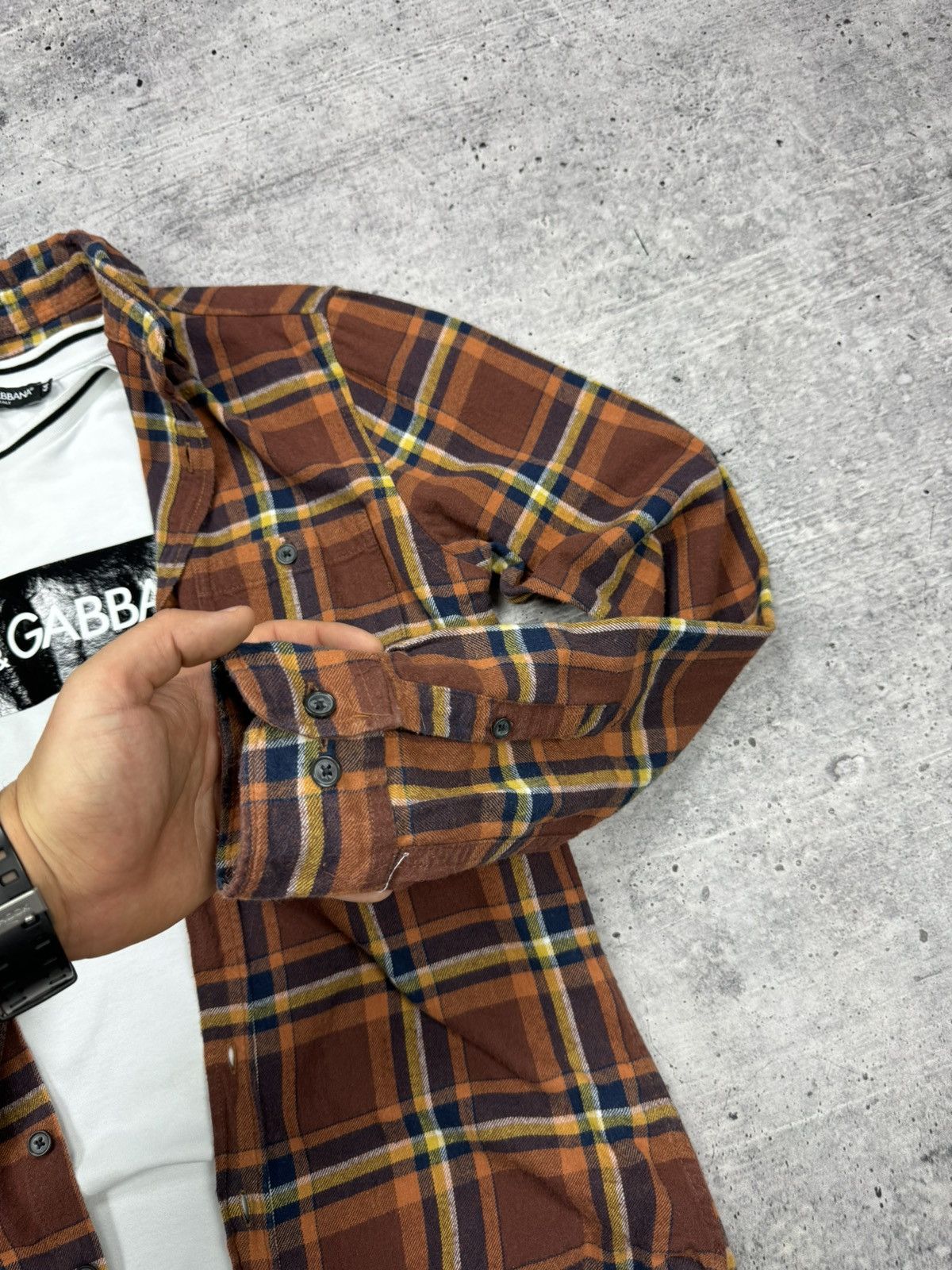 Designer × Vintage Vintage Y2K Plaid Flannel Checkered Shirt Travis Scott Style Size US XS / EU 42 / 0 - 8 Thumbnail