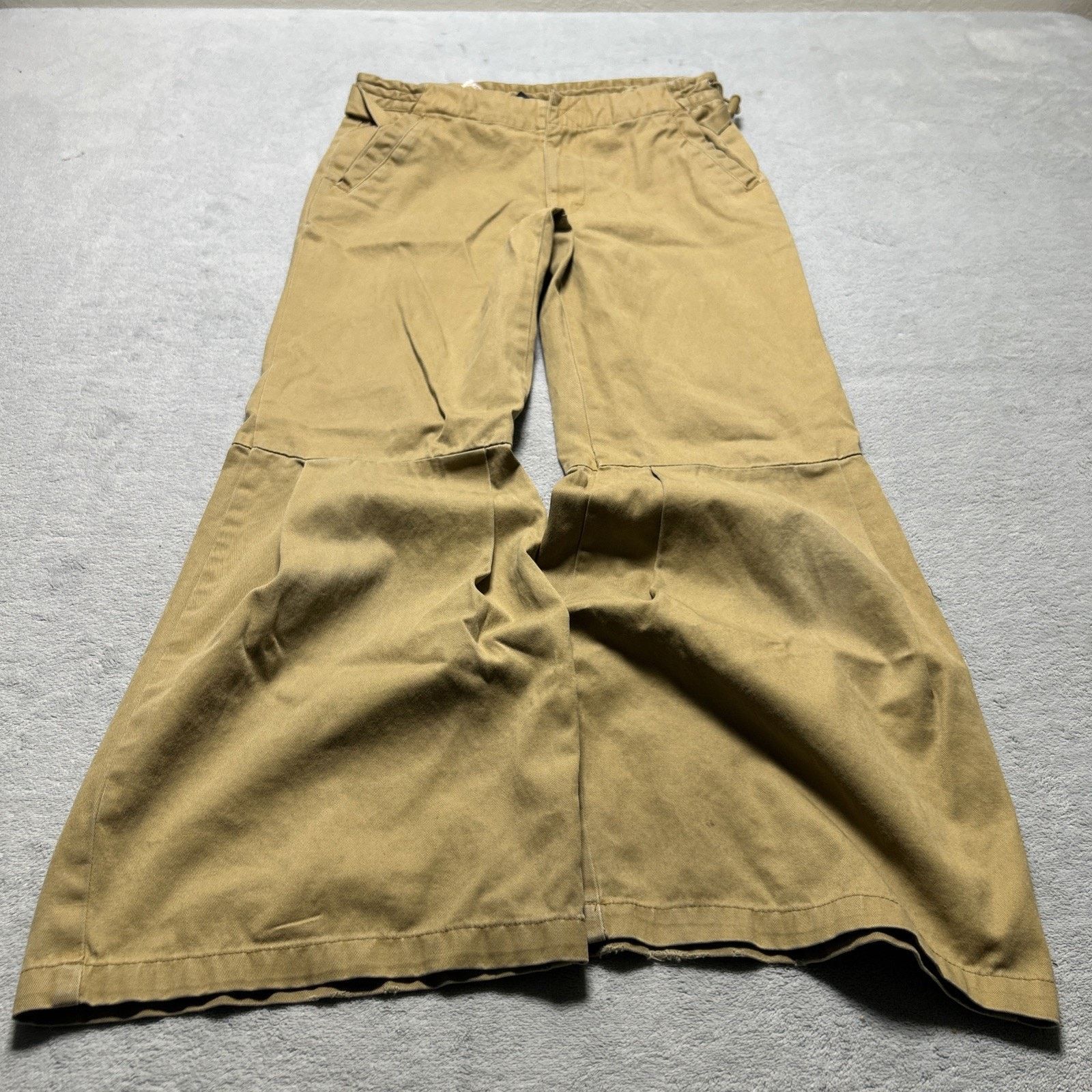 Gap GAP Beyond Baggy Double Knee Pants Women 10 26x25 Capri Dojo Size 32" / US 10 / IT 46 - 2 Thumbnail