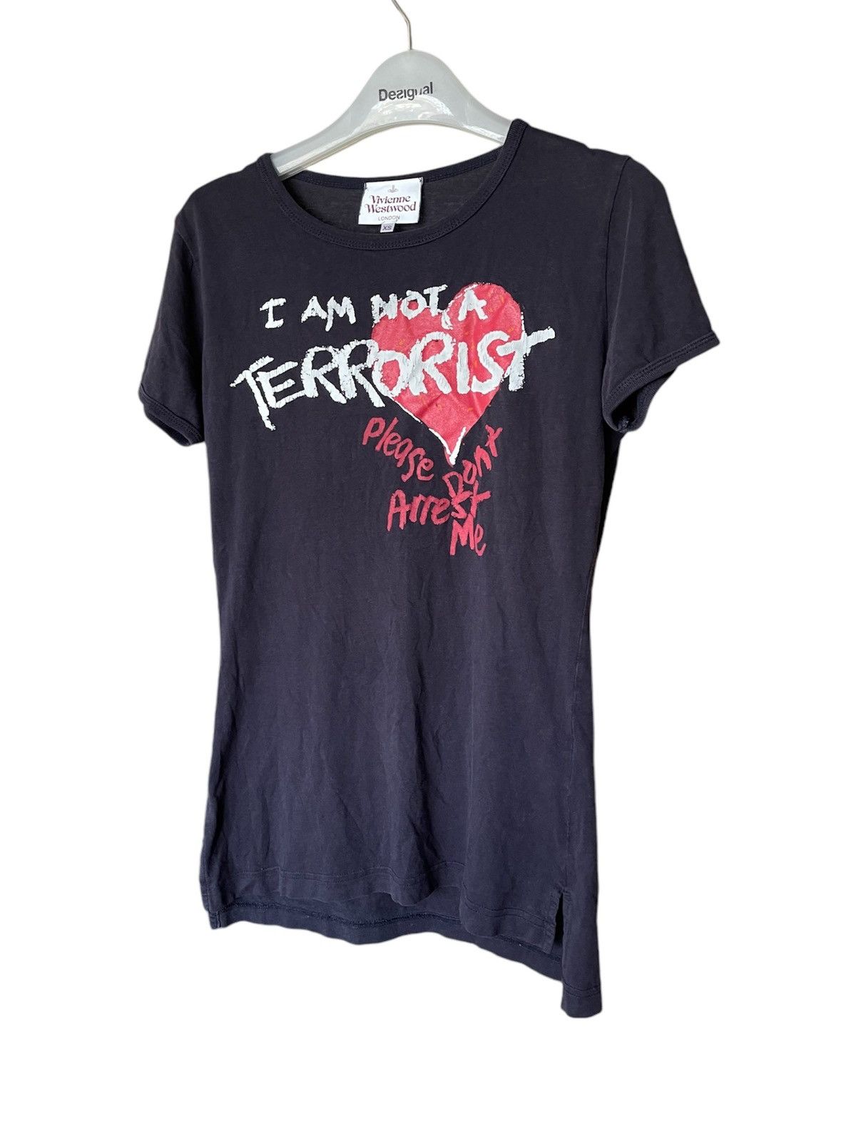 Vivienne Westwood Tシャツ archive パンク y2k vivienne westwood man necklace print tee shirt 48 archive