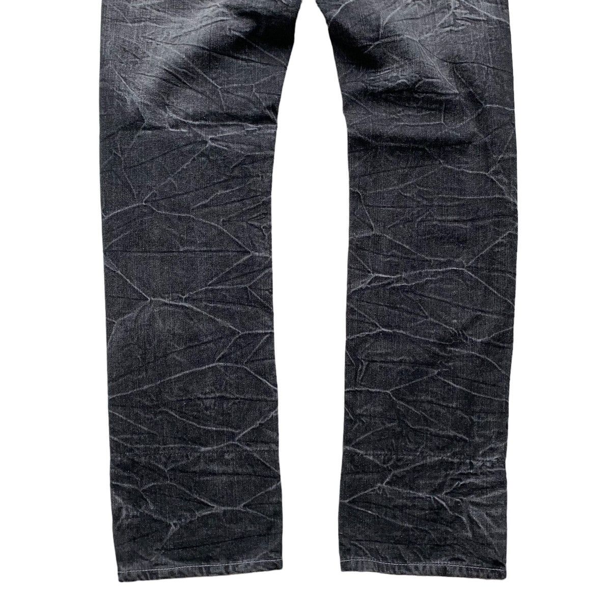 If Six Was Nine × Japanese Brand × Vintage 2000s Japanese Brand Jack Serika Poems Black Wash Jeans Size US 34 / EU 50 - 7 Thumbnail