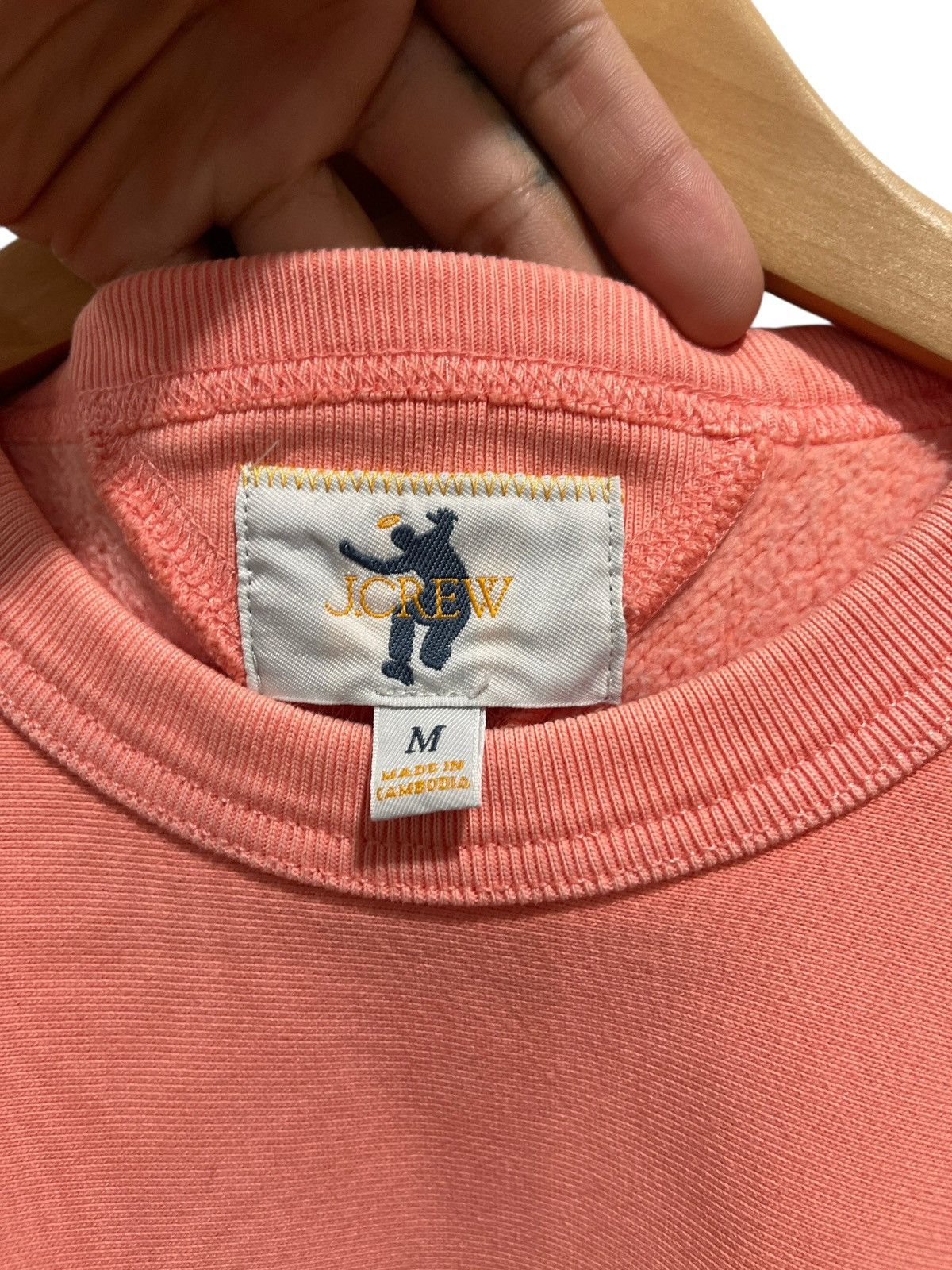 J.Crew × Union LA Union x J.Crew Logo Crewneck Bright Pink Size US M / EU 48-50 / 2 - 6 Thumbnail