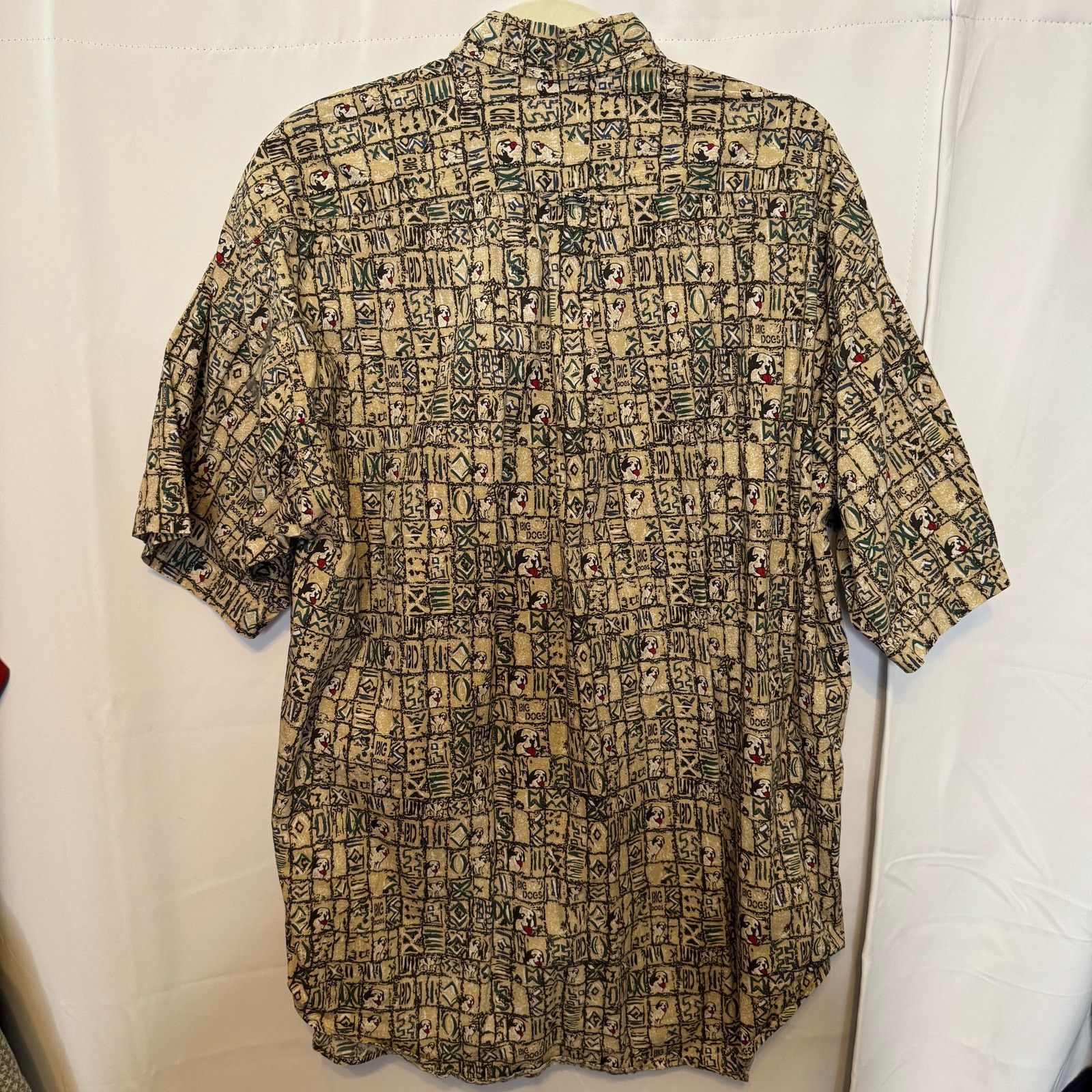 Big Dogs Y2K Big Dogs Vintage Style Tribal Print Button Shirt Large Size US L / EU 52-54 / 3 - 3 Thumbnail