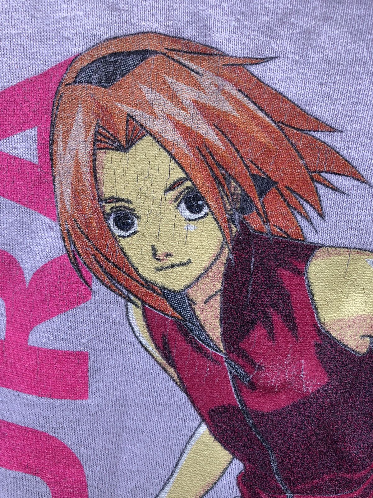 Japanese Brand Vintage Y2K Naruto Sakura Haruno Anime Single Character Tee Size US L / EU 52-54 / 3 - 7 Thumbnail
