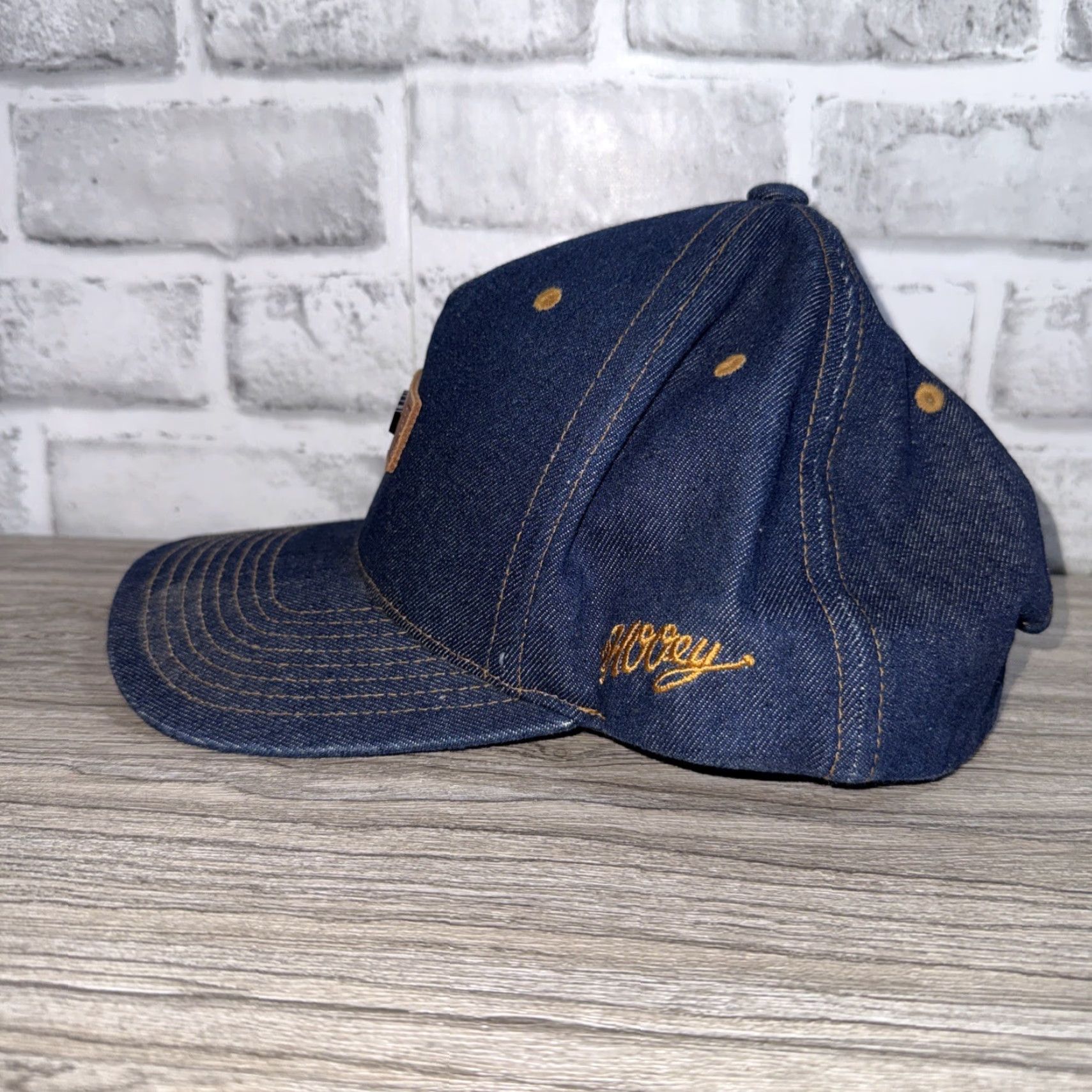Vintage Hooey Denim Blue Adjustable Snapback Hat User: Hooey Denim Blue Adjustable Snapback Hat Size ONE SIZE - 3 Thumbnail