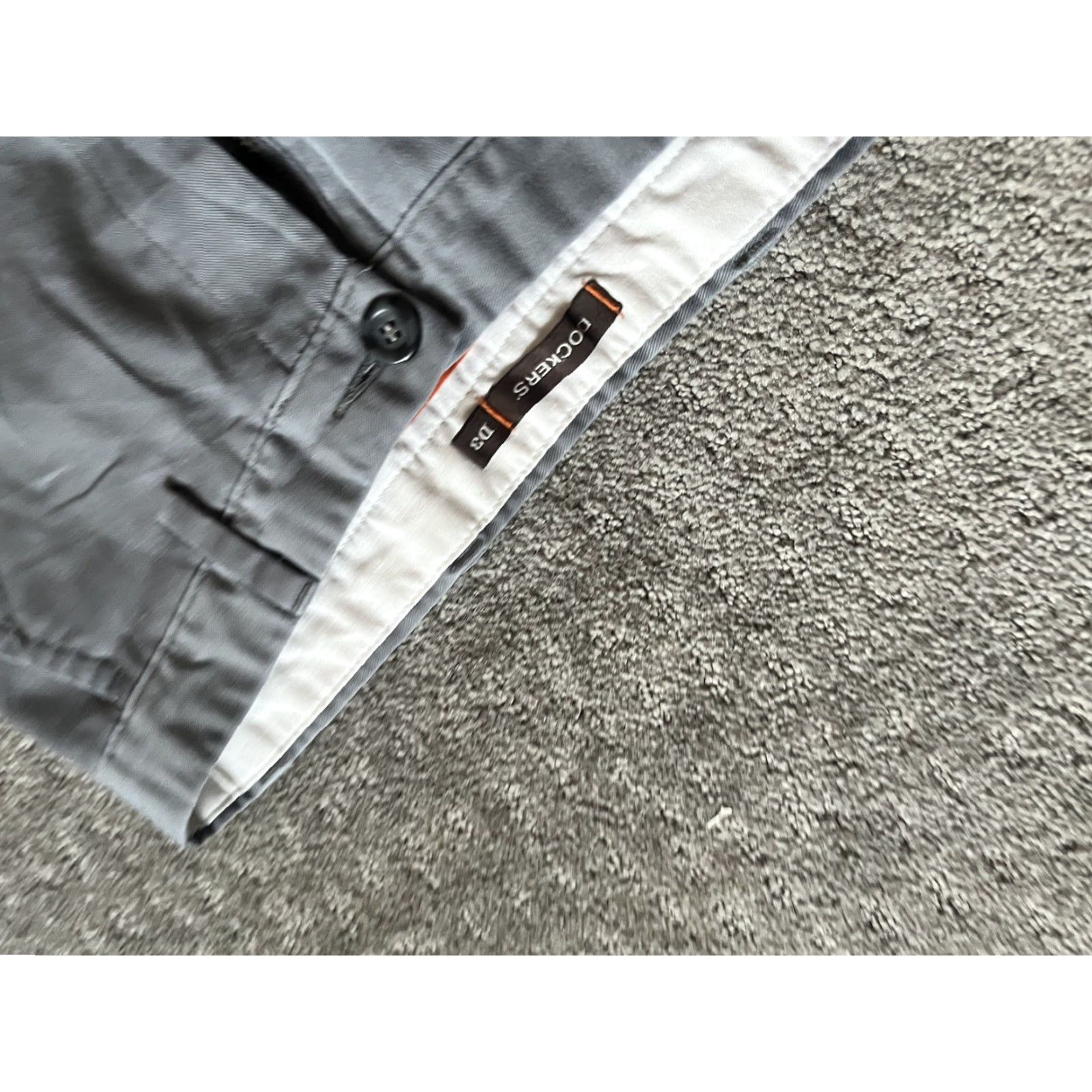Dockers DOCKERS D3 Gray Men FLAT FRONT Dress Pants 30x30 Size US 30 / EU 46 - 5 Thumbnail