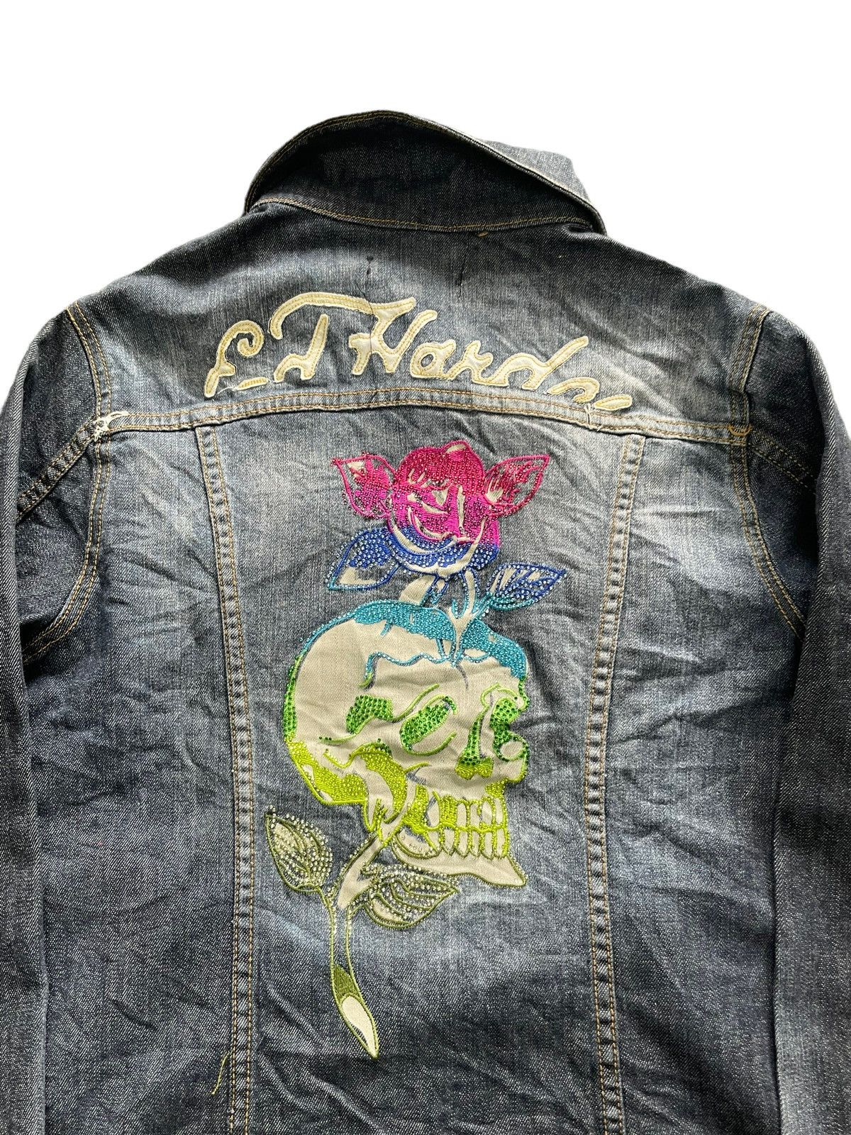 Ed Hardy Ed Hardy Christian Audiger Denim Jacket Size M / US 6-8 / IT 42-44 - 6 Thumbnail