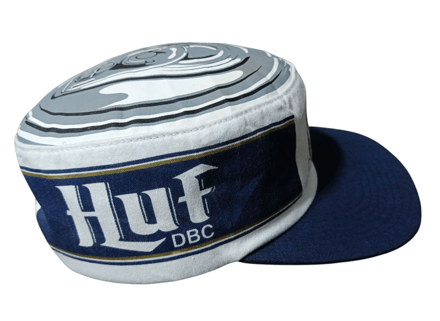 Huf × Vintage RARE! Vintage Huf DBC Painters Hat Size ONE SIZE - 4 Thumbnail