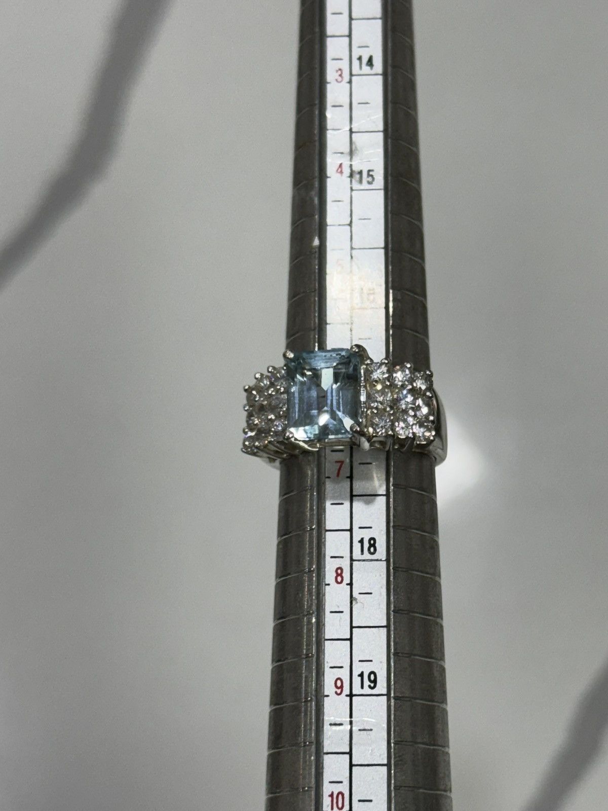 Jewelry Fessenden & Co. silver ring with aquamarine & topaz gems Size ONE SIZE - 1 Thumbnail