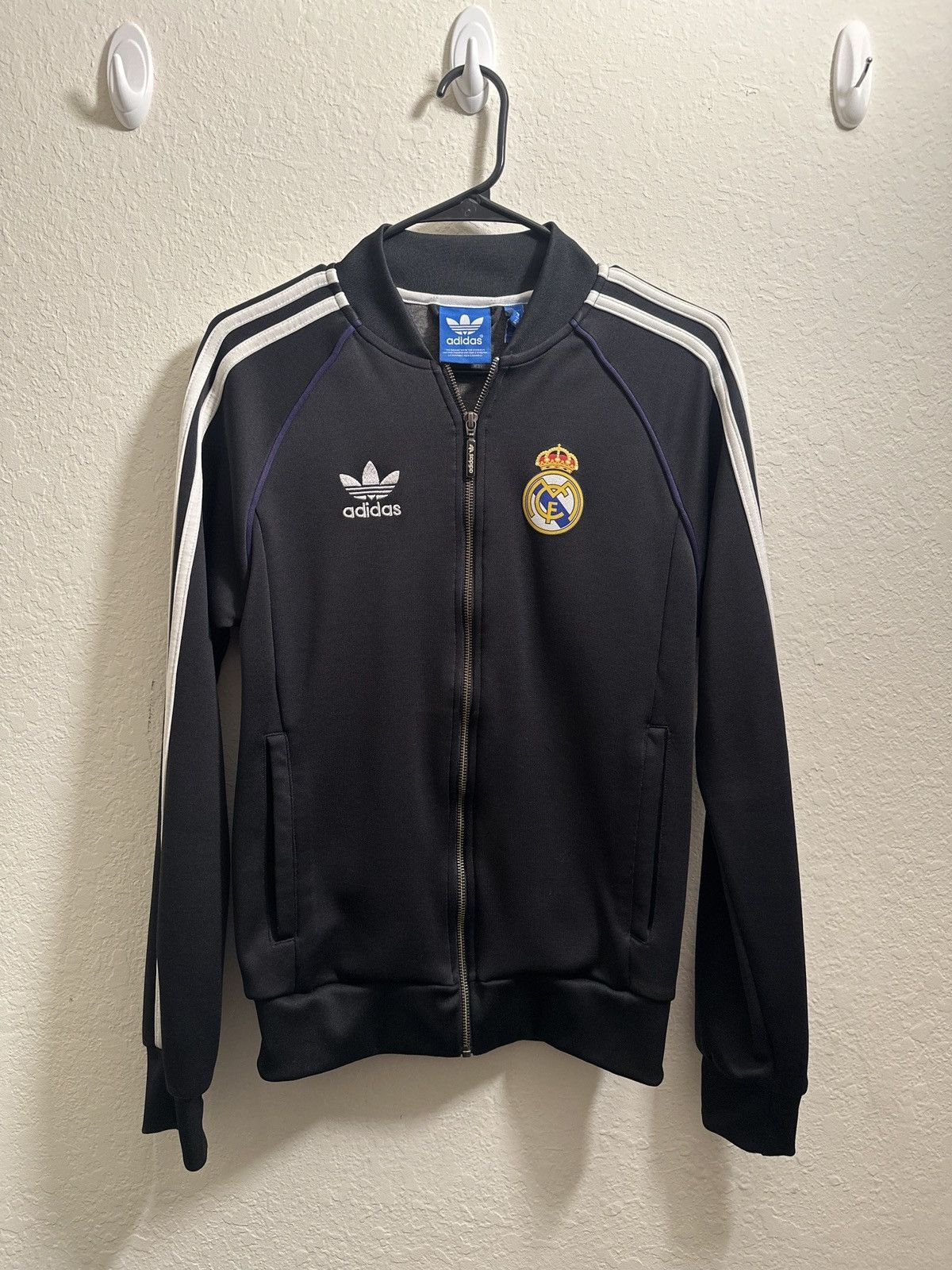 Real madrid adidas originals superstar track jacket sales