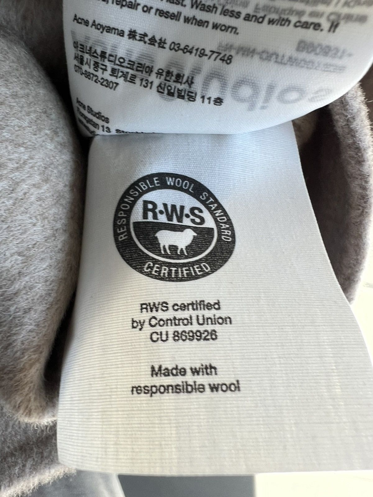 Acne Studios New Fall 25 Doveria Double-Faced Wool Cashmere Hooded Jacket Size US L / EU 52-54 / 3 - 11 Thumbnail