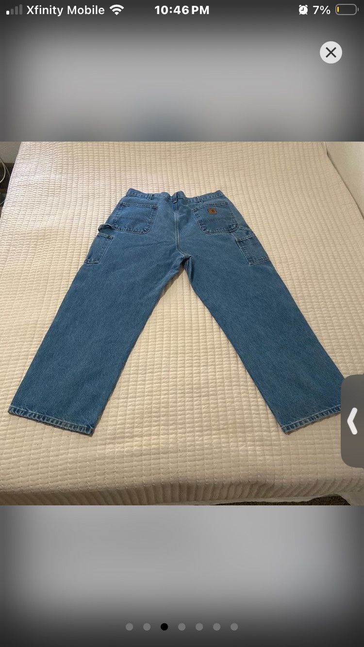 Carhartt Carhartt Double knee carpenter pants Size US 40 / EU 56 - 2 Thumbnail