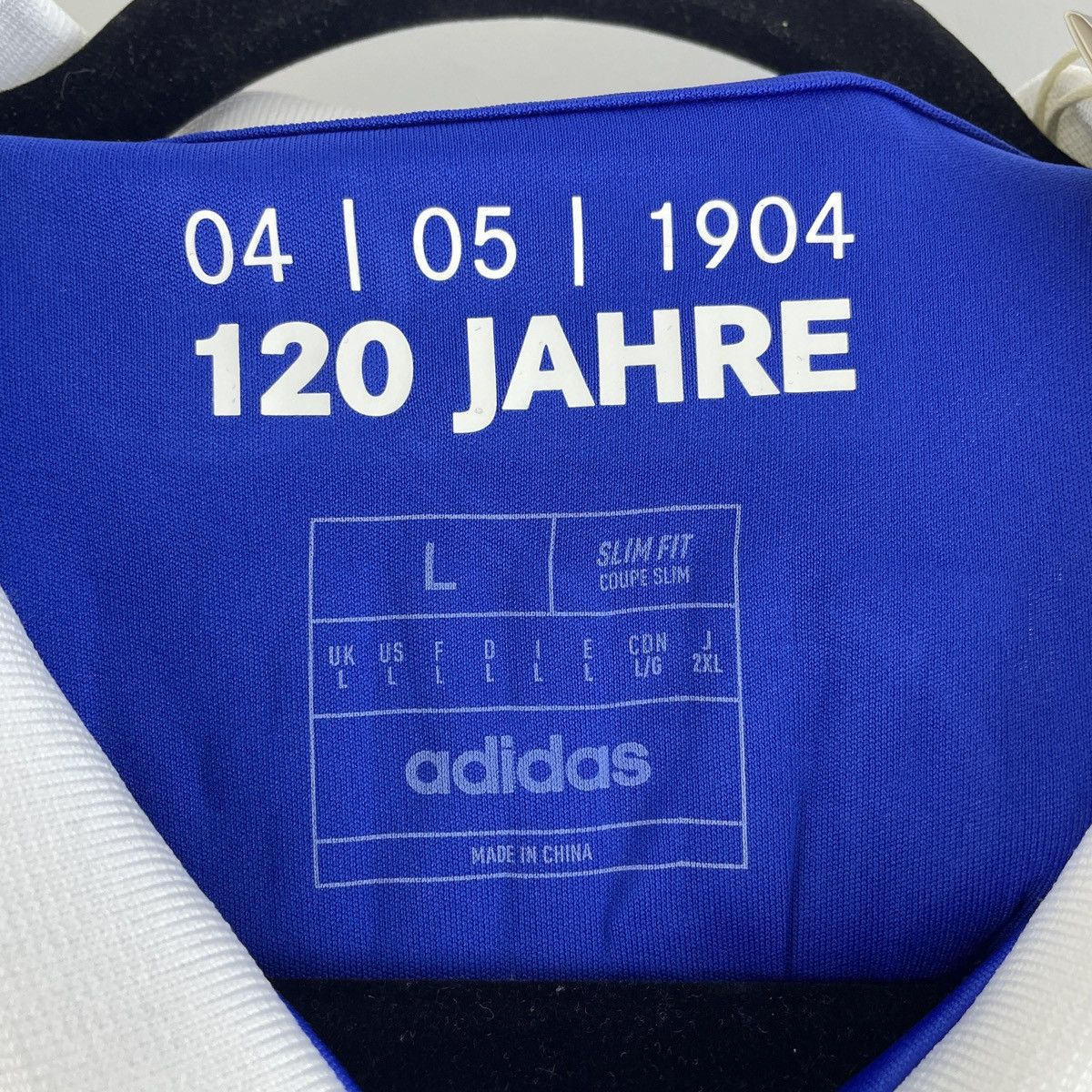 Adidas Schalke 04 Felipe Sanchez Home Adidas Jersey Shirt 2024/2025 Size US L / EU 52-54 / 3 - 5 Thumbnail