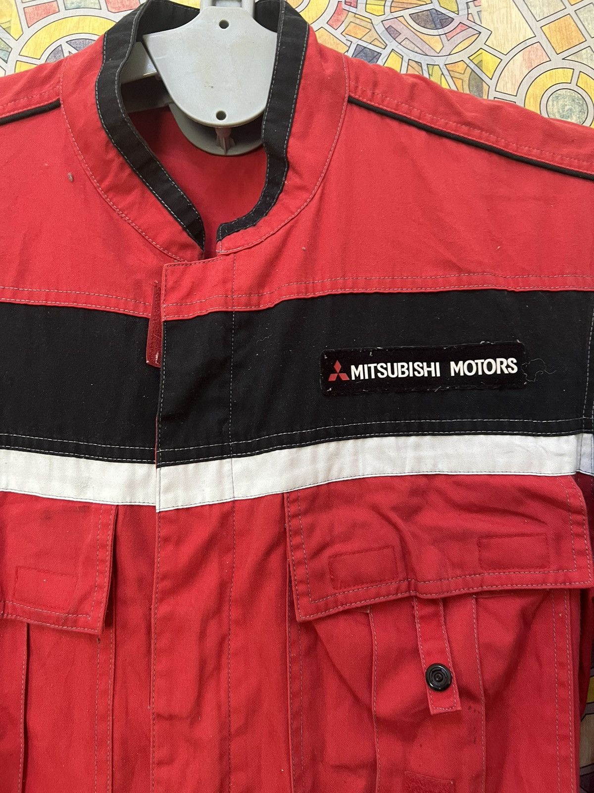 Japanese Brand Very RACING MITSUBISHI MOTORS. (GJ33) Size US 36 / EU 52 - 11 Thumbnail
