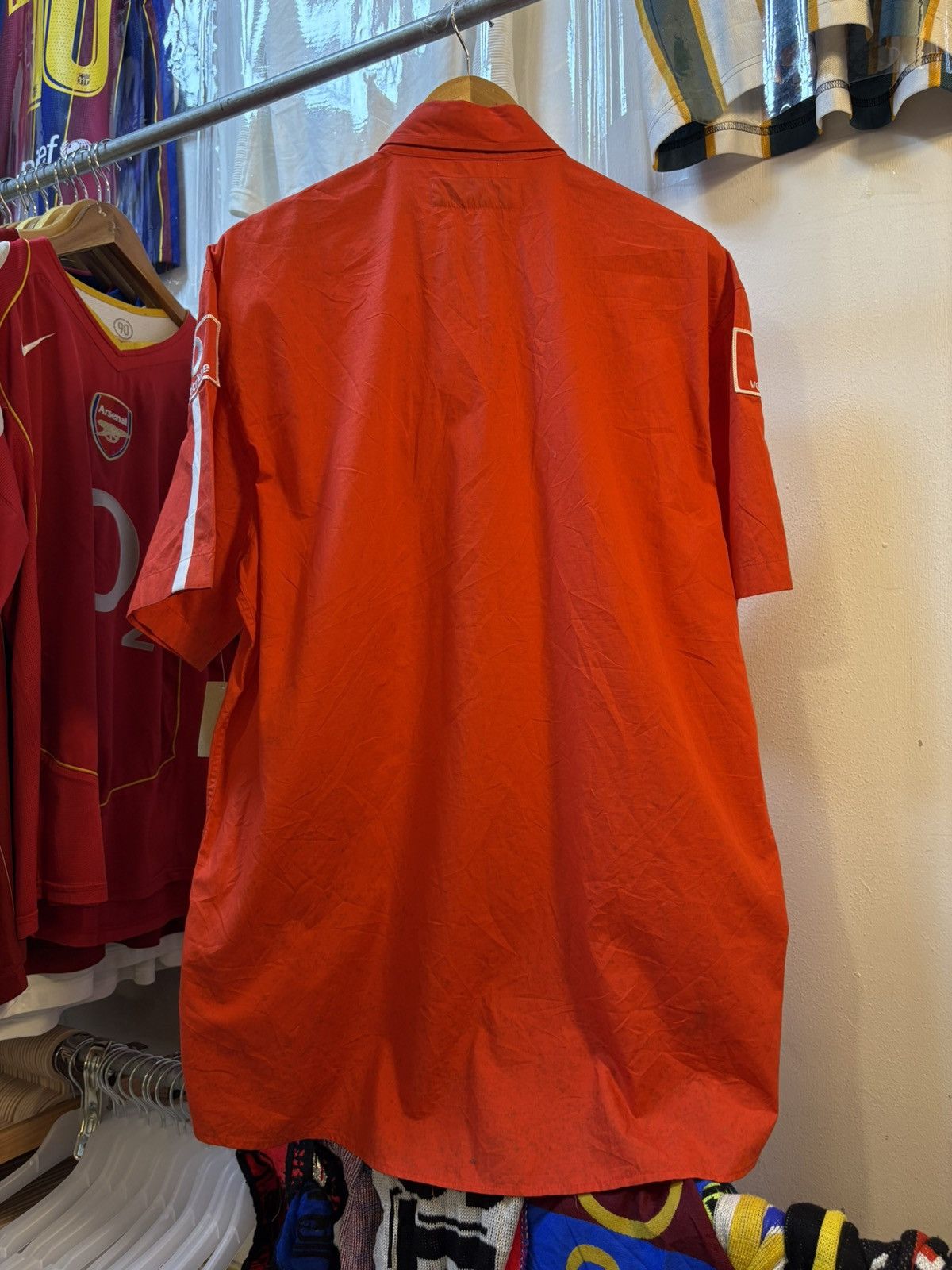 Fila Vintage Formula1 Ferrari Pit Crew Shirt Size US XXL / EU 58 / 5 - 4 Thumbnail
