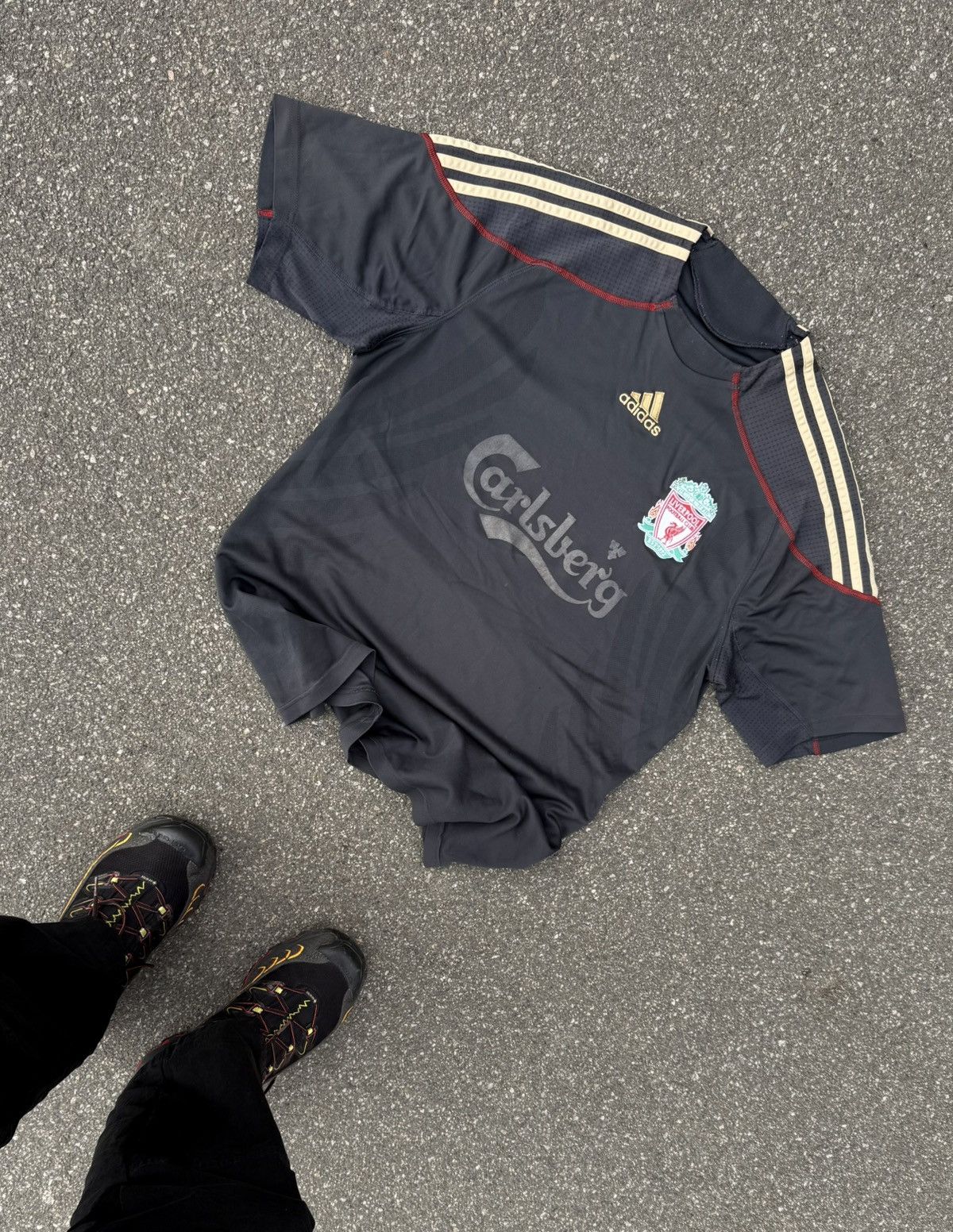 Adidas Vintage Y2K Liverpool 2009 Soccer Rare Blokecore Jersey Size US M / EU 48-50 / 2 - 1 Thumbnail