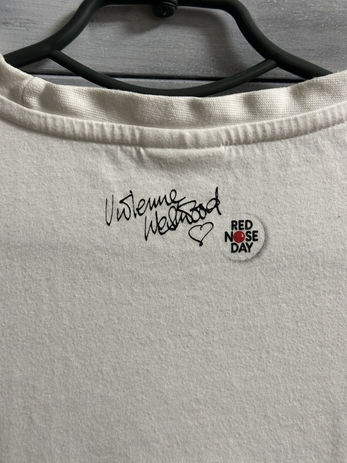 Vivienne Westwood Rare T-Shirt Vivienne Westwood x Comic Relief Red Nose Day Size US XS / EU 42 / 0 - 6 Thumbnail
