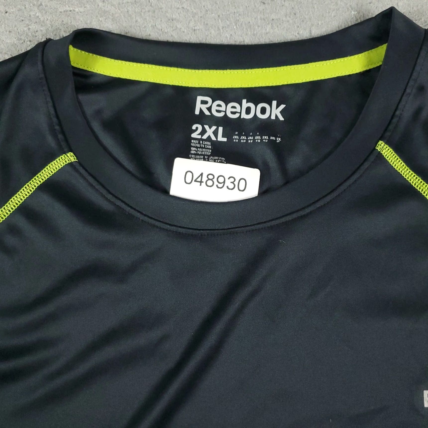 Reebok Reebok T Shirt Mens 2XL Gray Active Workout Pullover Short Sleeve Shirt Clothing Mens Sports Logo Pullover Casual Gym Short Sleeve T-Shirt Size US XXL / EU 58 / 5 - 2 Thumbnail