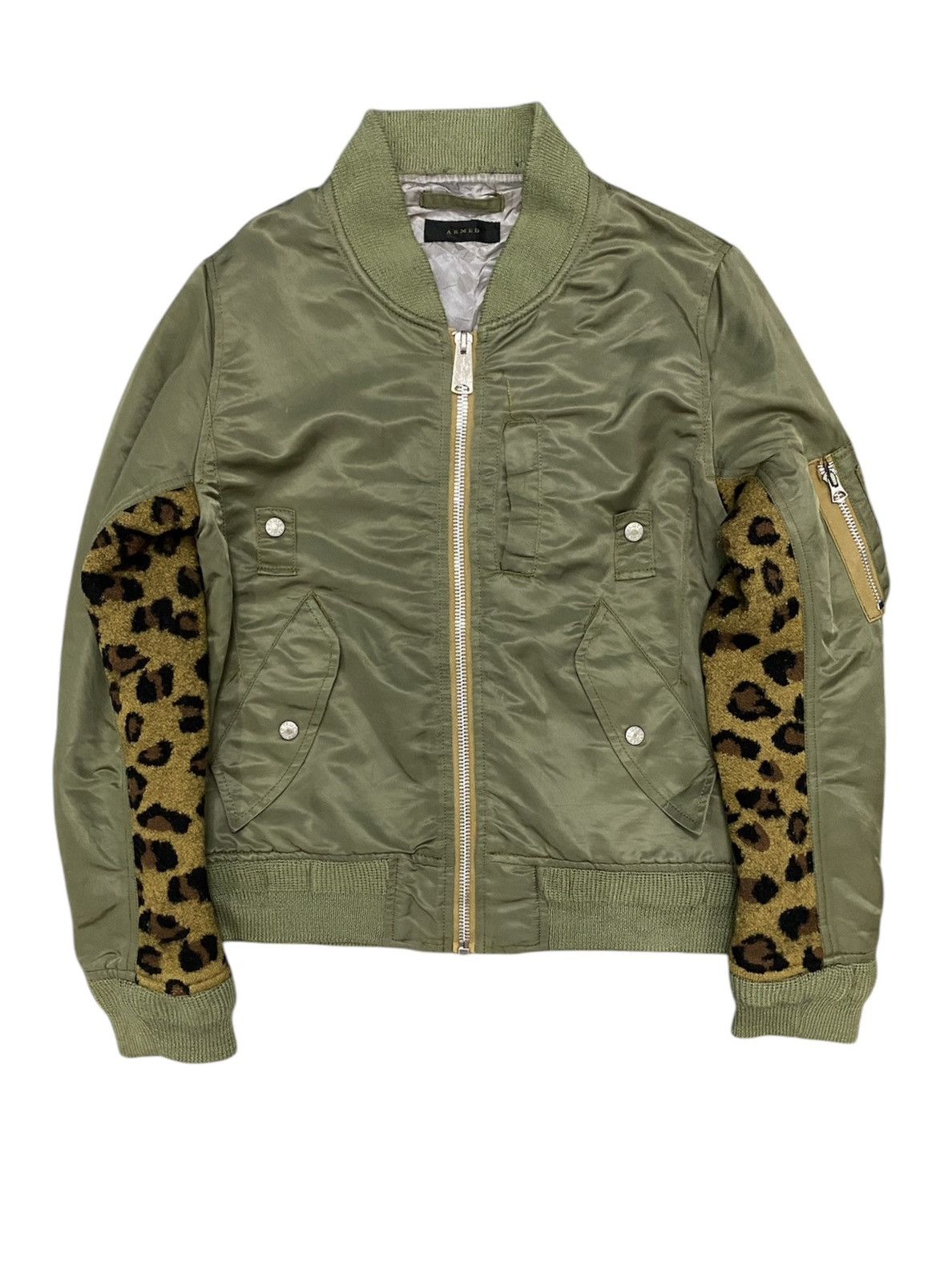 Japanese Brand ARMED Japan Hybrid MA-1 Bomber Talon Jacket | Grailed
