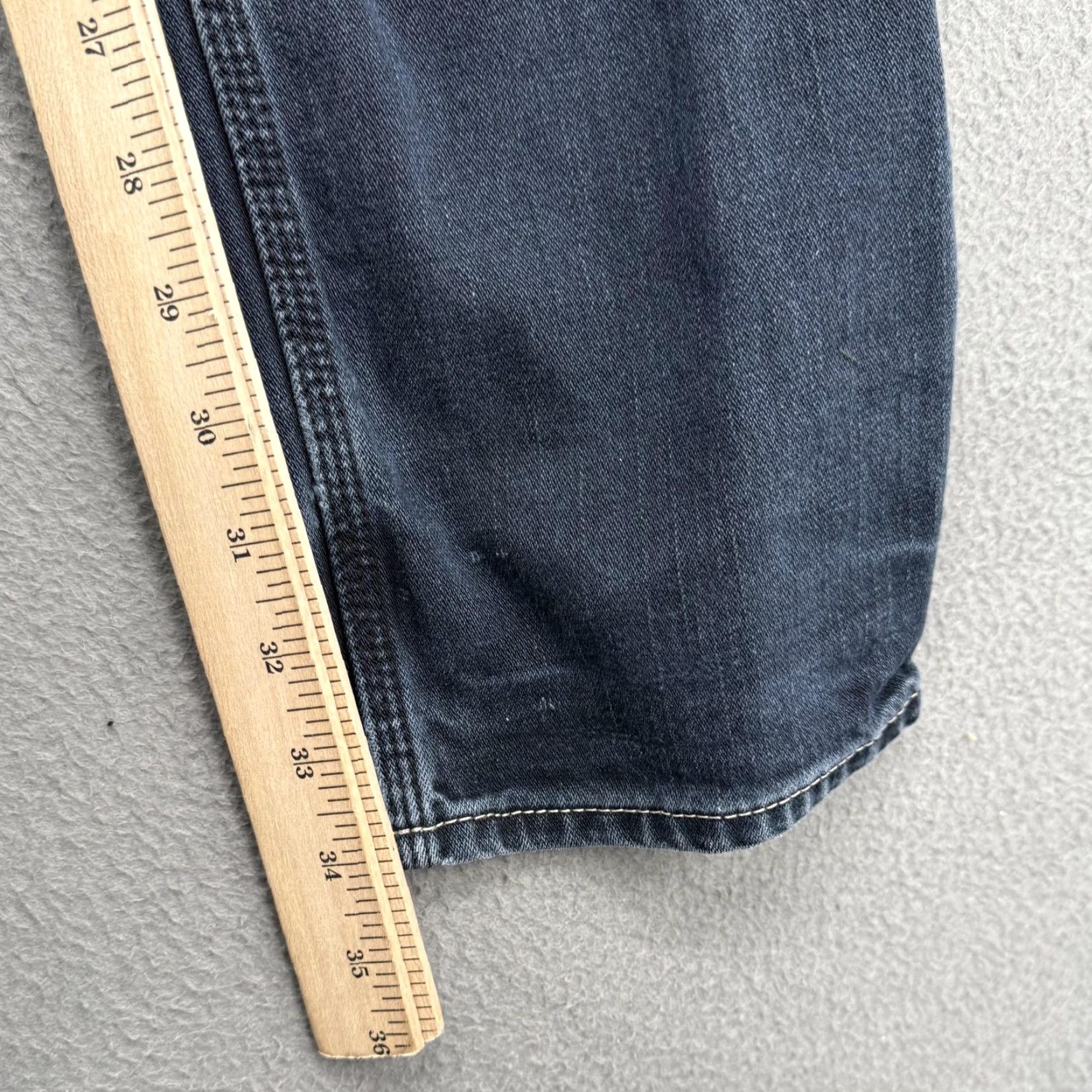 Denime Acne Jeans Jeans Mens 30x34 Blue Straight Leg Distressed Ripped Mid Wash Denim Jeans Mens Straight Leg 30 Blue Distressed Knee Size US 30 / EU 46 - 6 Thumbnail